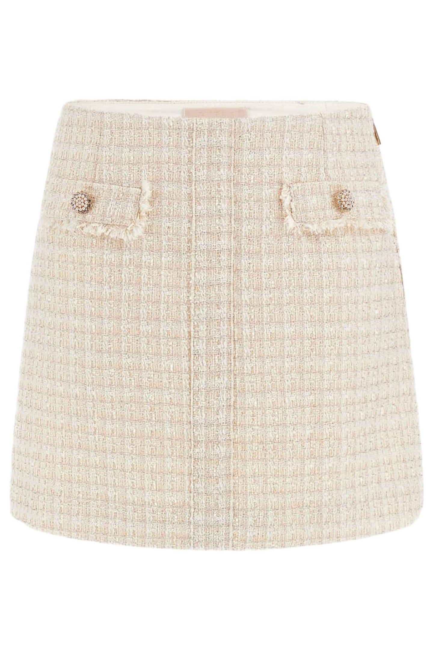 DAPHNEE MINI FLAP SK CREAM TWEED COMBO 8