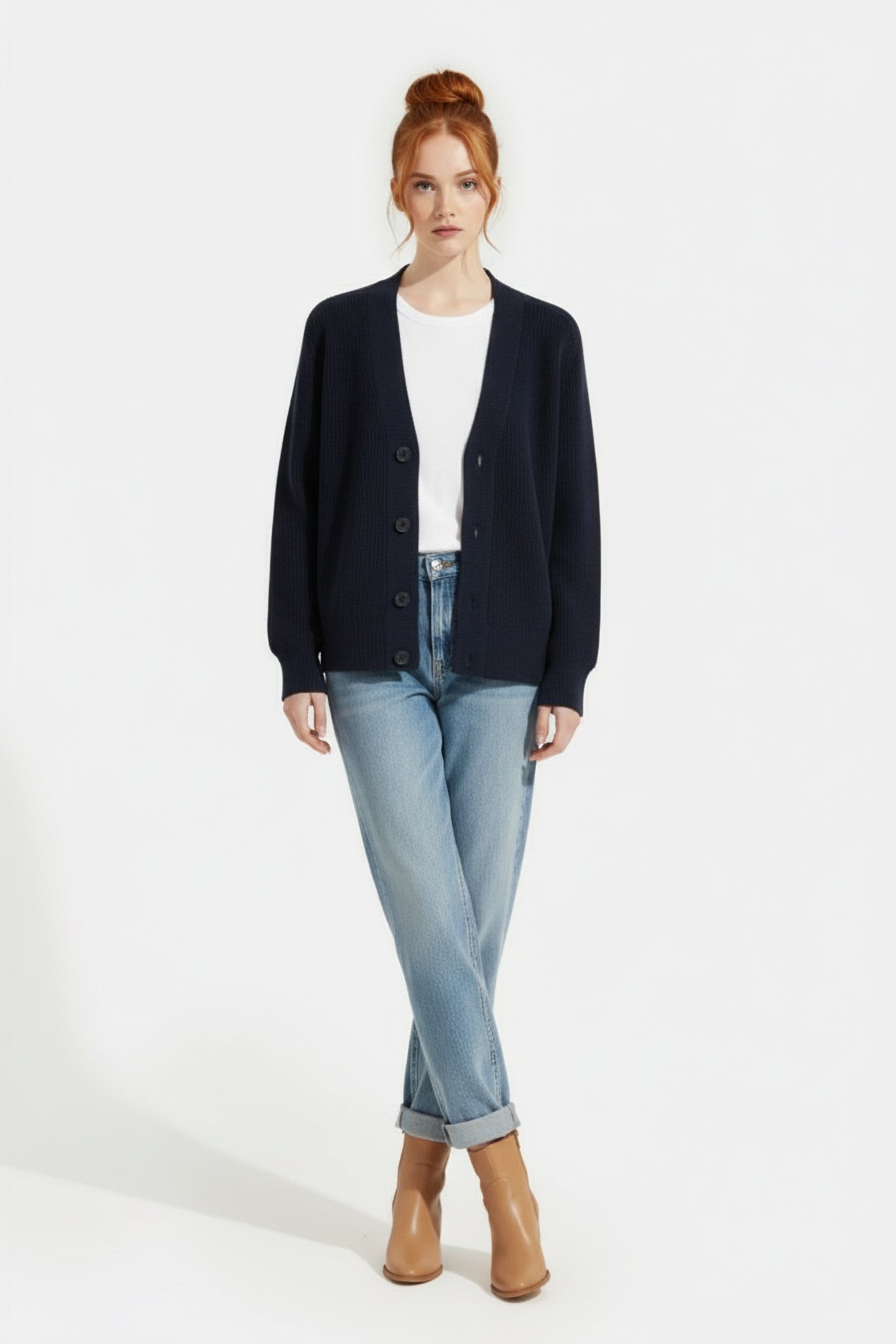 TORMESALF CARDIGAN MIDNIGHT NAVY 2