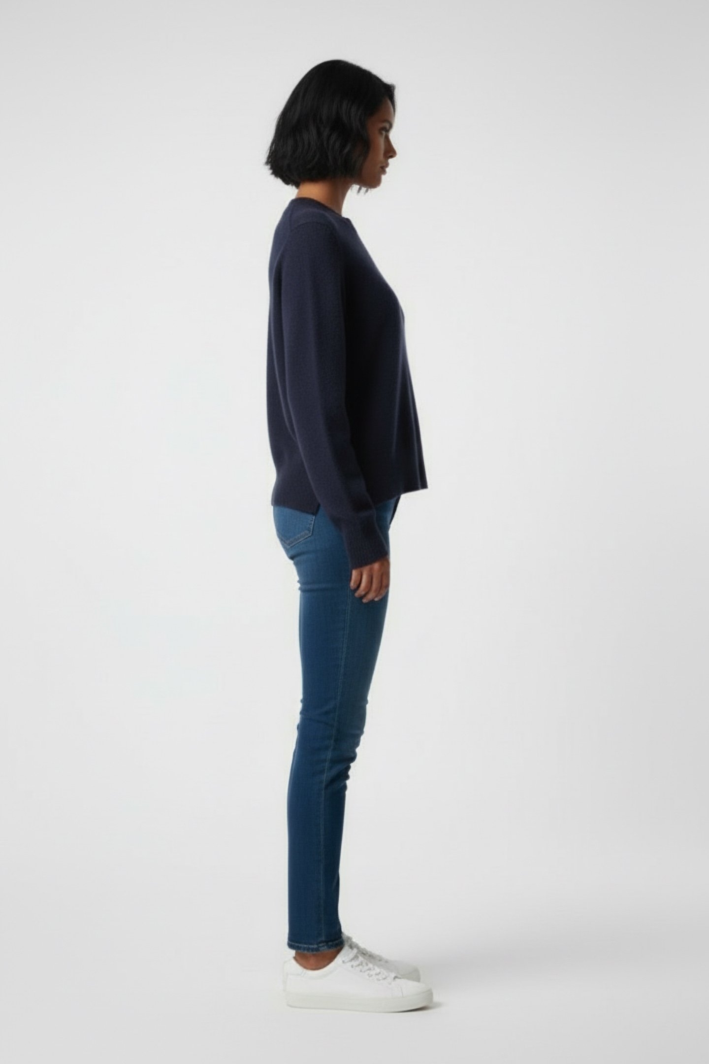 CASTANALF ROUND NECK MIDNIGHT NAVY 3