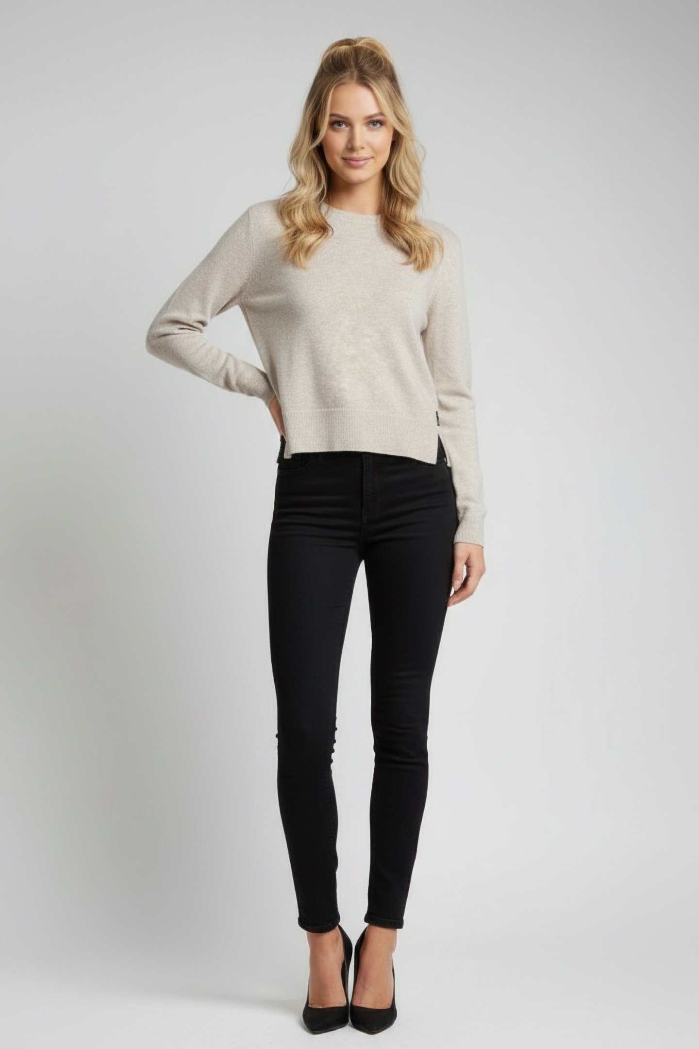 NORALF JERSEY LIGHT GREY MELANGE 1