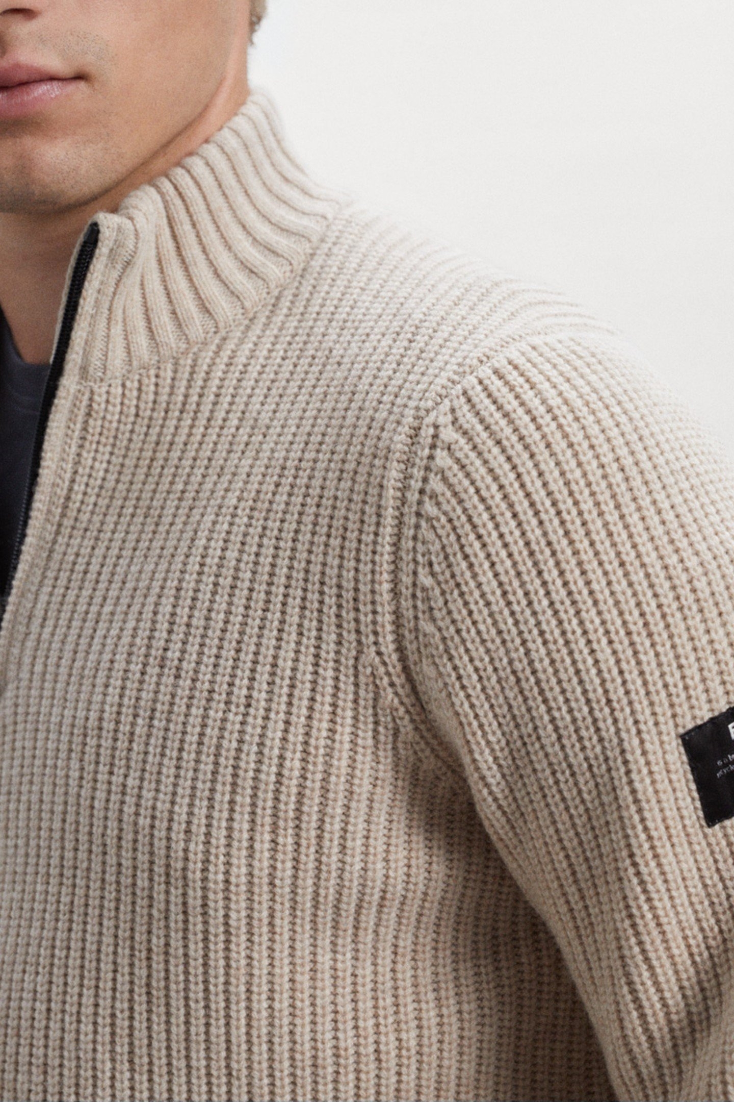 MERTOALF KNIT TAUPE MELANGE 4