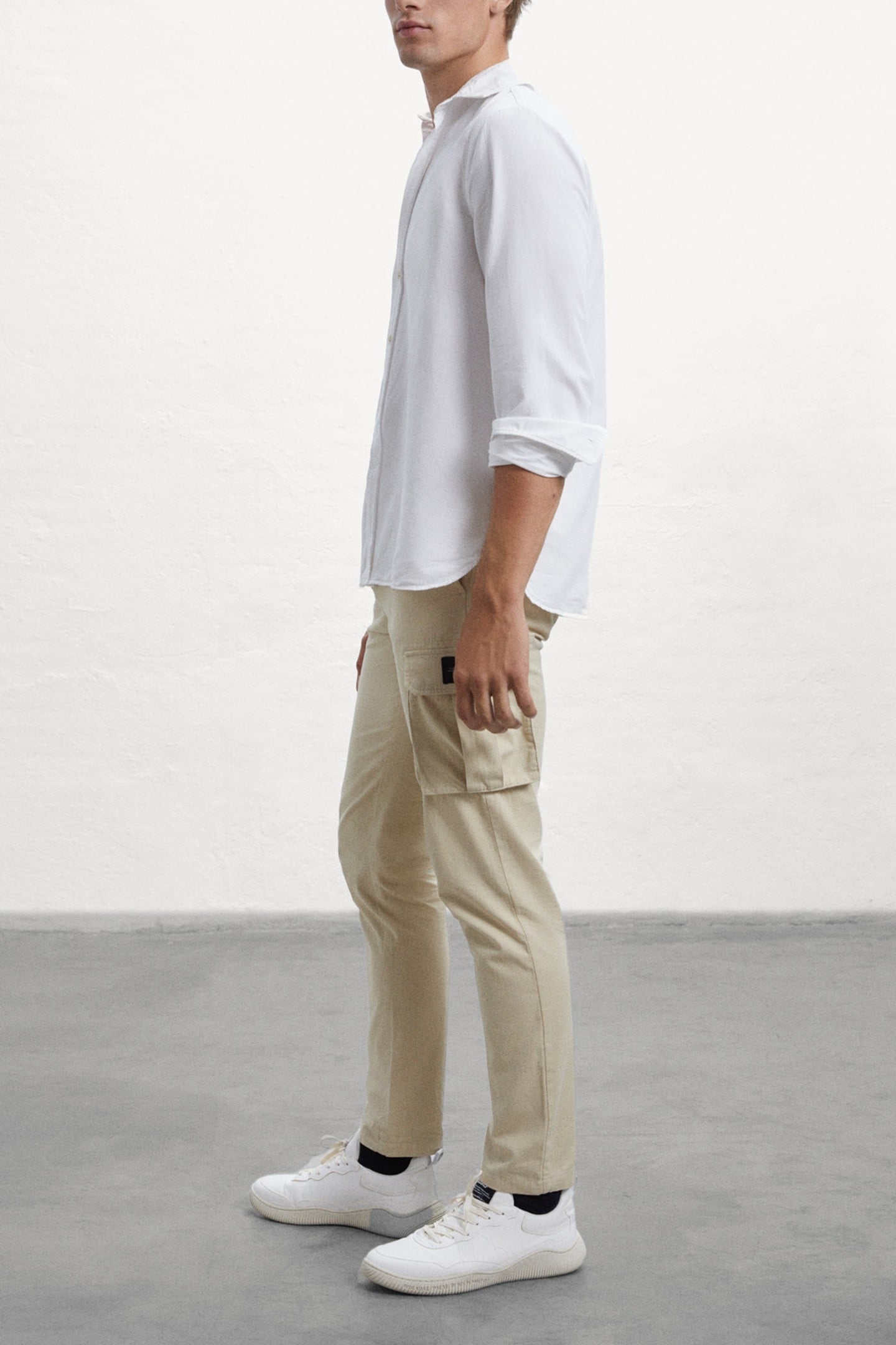 GERIALF CARGO PANTS BEIGE 3