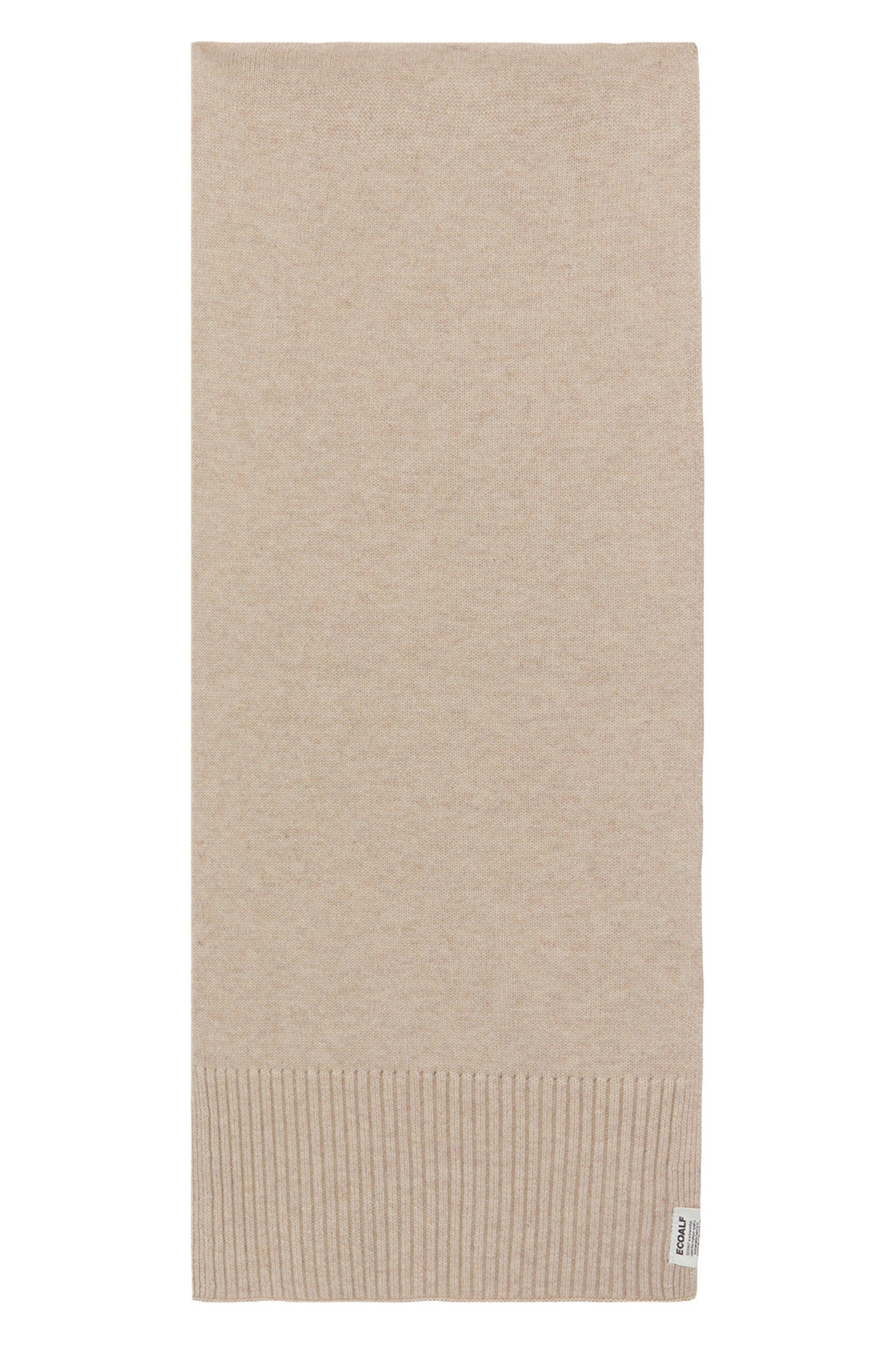 UNISEX WOOLALF SCARF TAUPE MELANGE 1