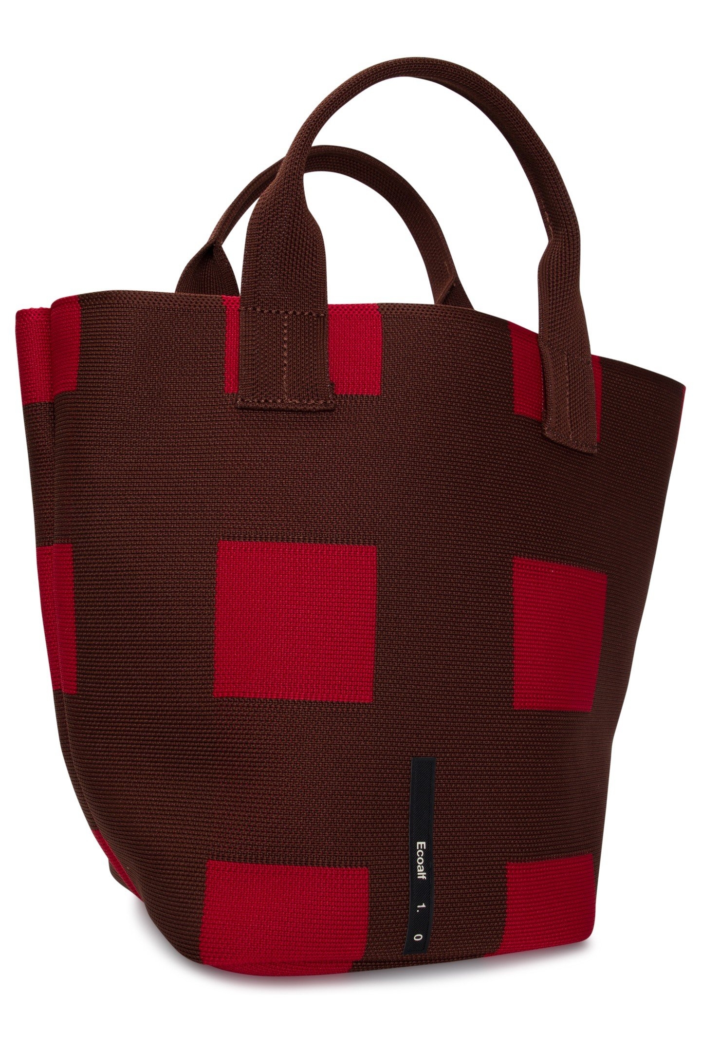 CHARLYALF BUCKET BAG DARK RED 3