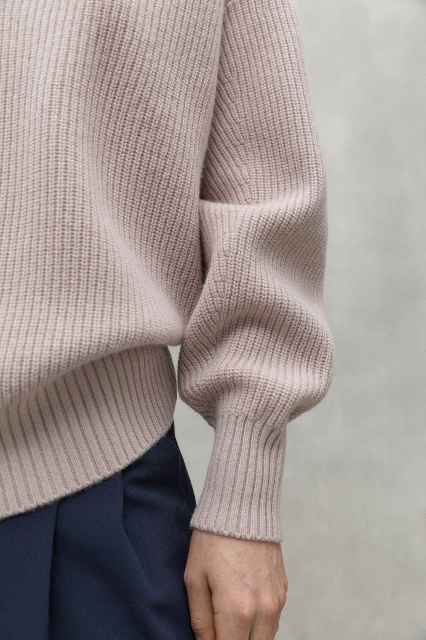 AZALEAALF KNIT LIGHT MAUVE 5