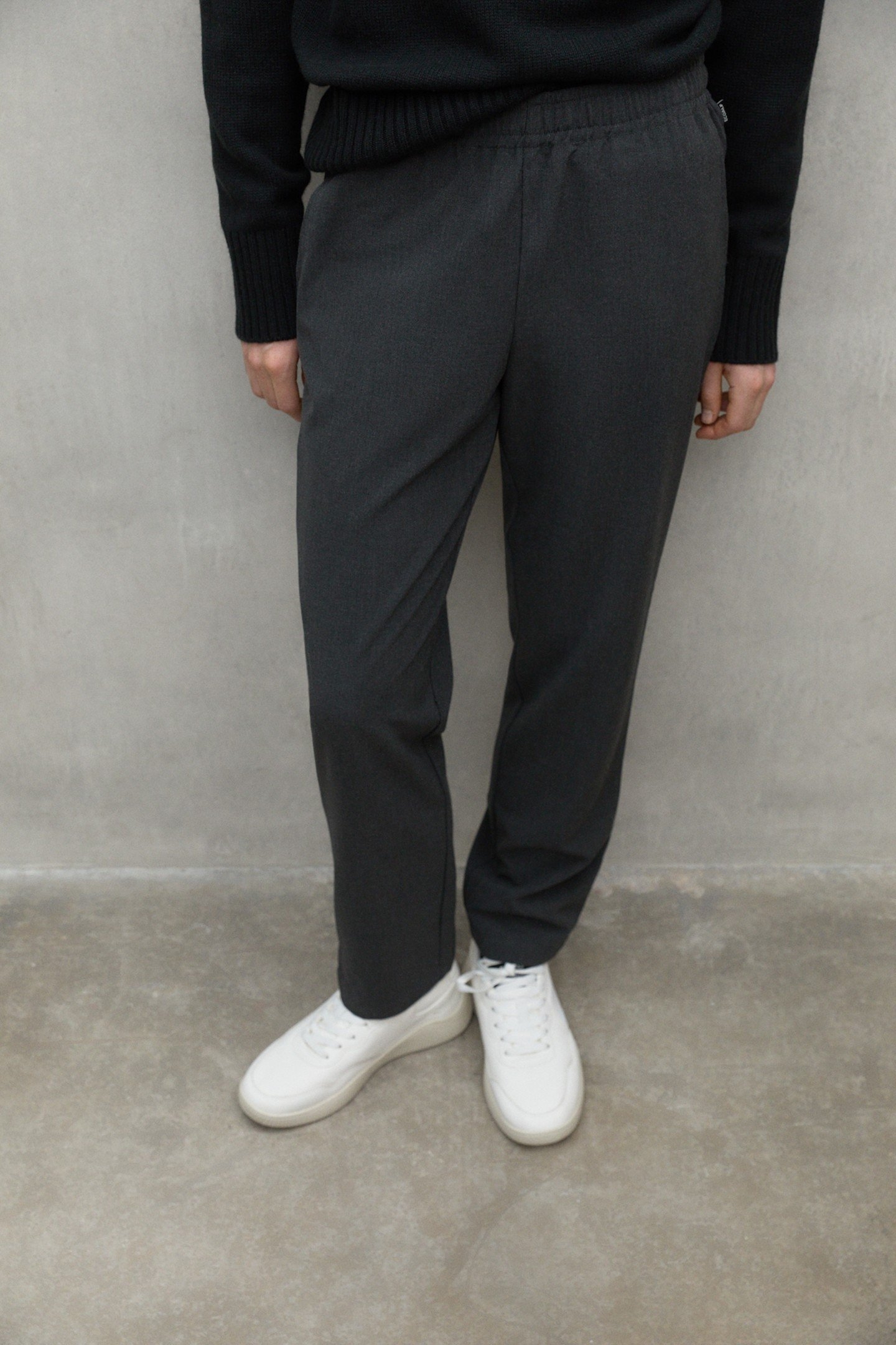 GAYAALF PANTS DARK GREY MELANGE 2