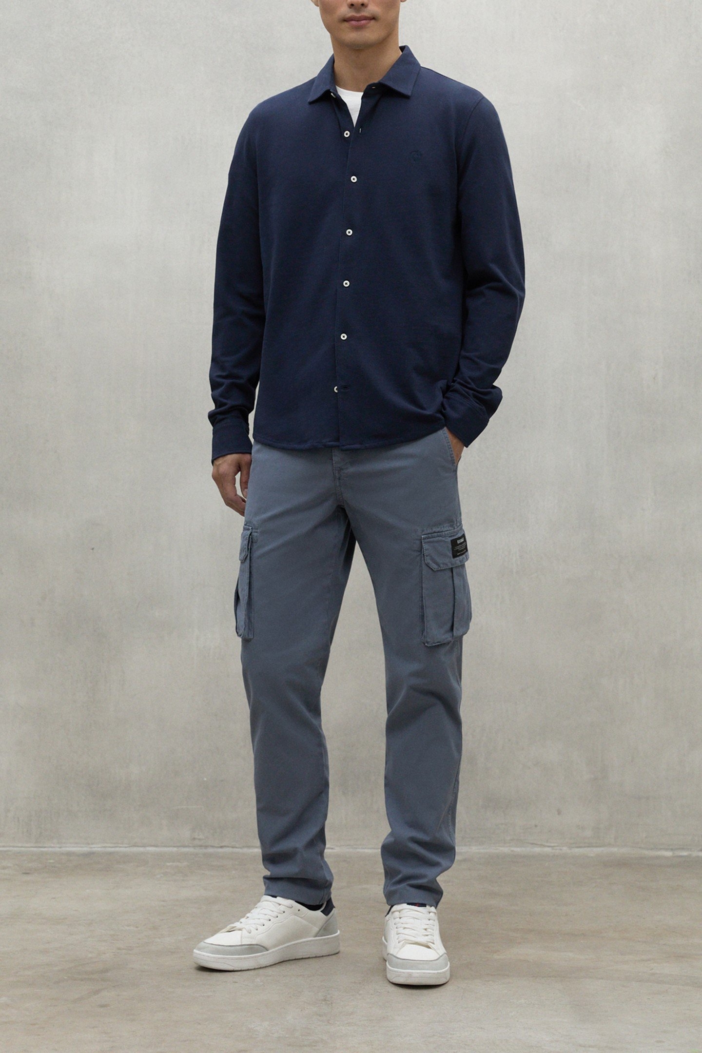 OSCARALF SHIRT DEEP NAVY 1