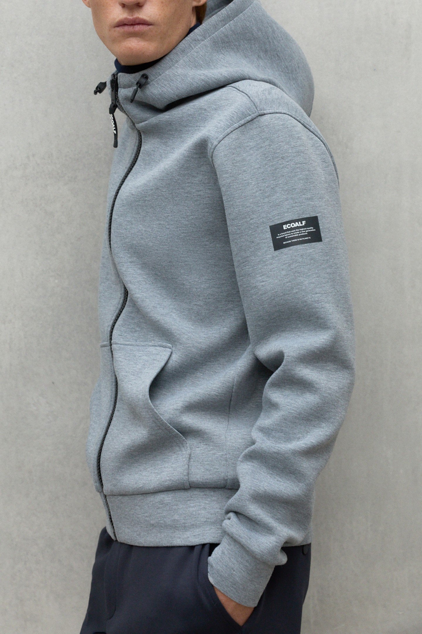 AGADIRALF SWEATSHIRT GREY MELANGE 4