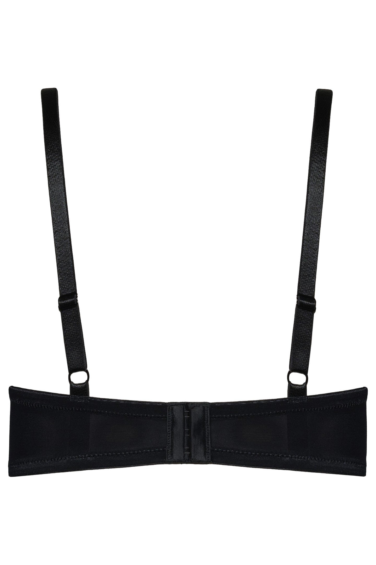 DAME DE PARIS BRA BALCONY WIRED PADDED BLACK 3
