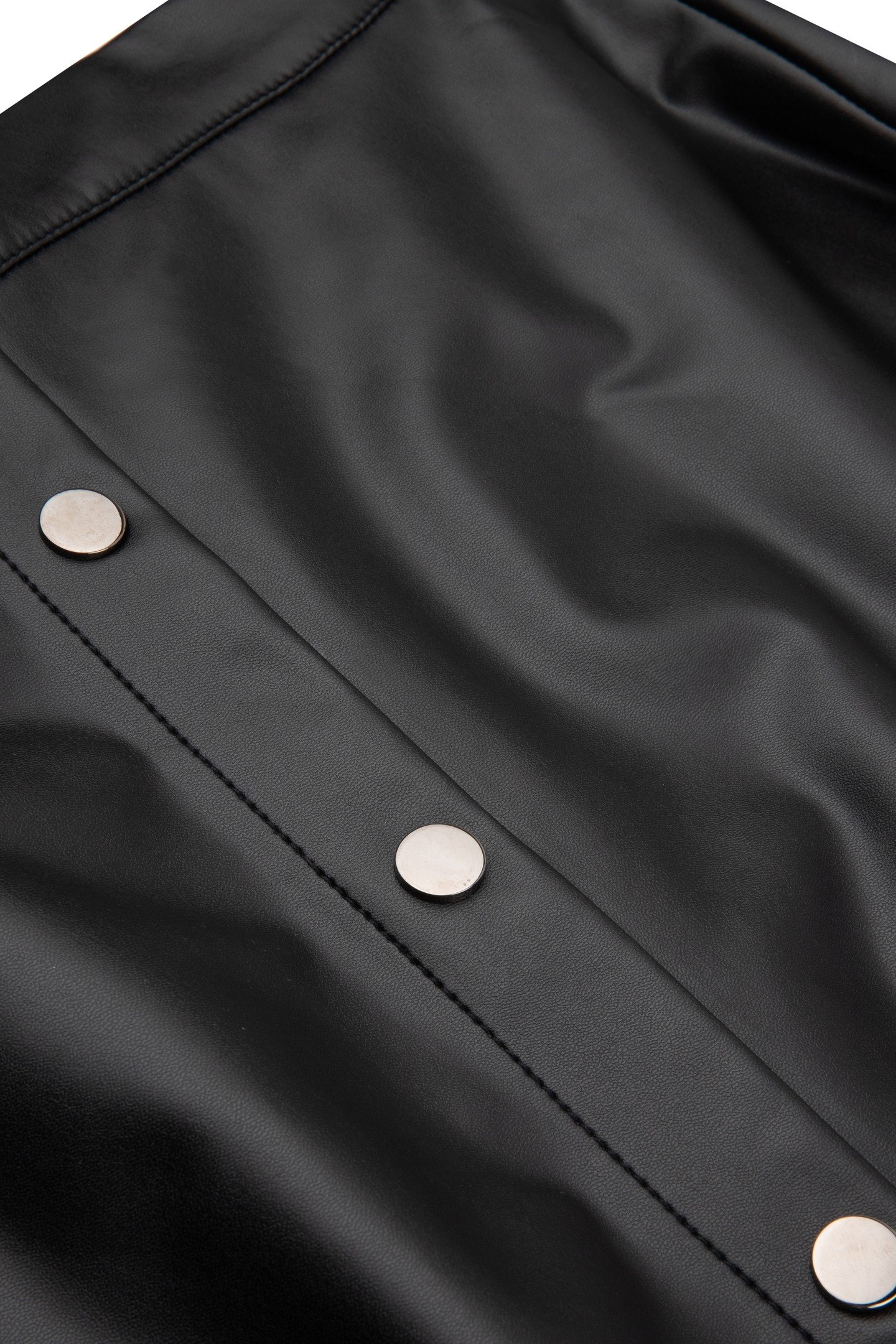 SKIRT MIDI LIGHT PU BLACK 6