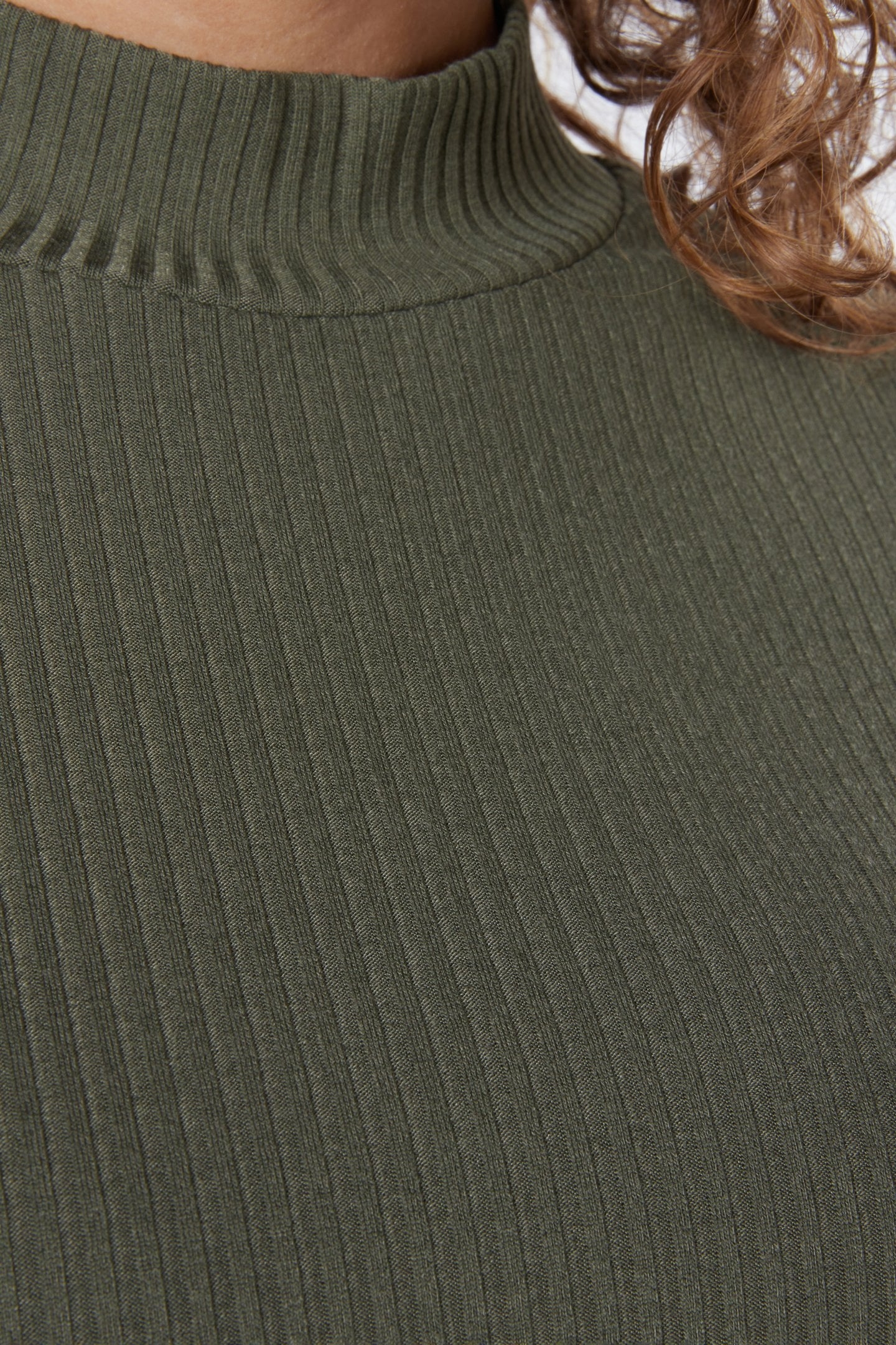 TOP SMALL RIB LEAF GREEN 5