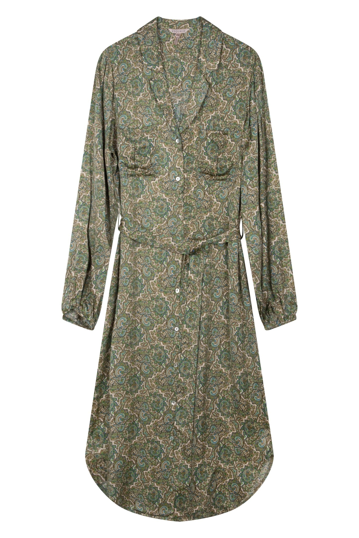 DRESS LONG HIDEAWAY PRINT PRINT 4