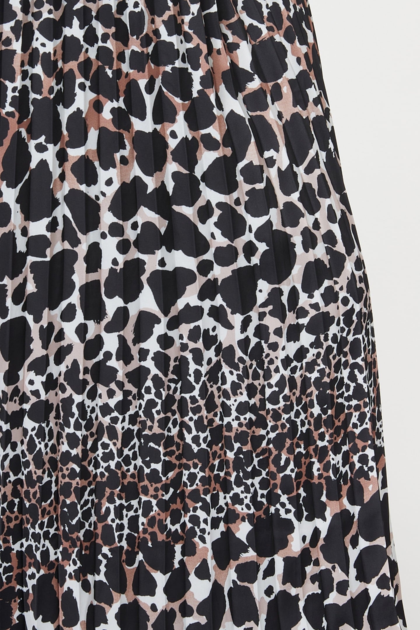 SKIRT PLISSE SCATTERED ILLUSION PRINT 6