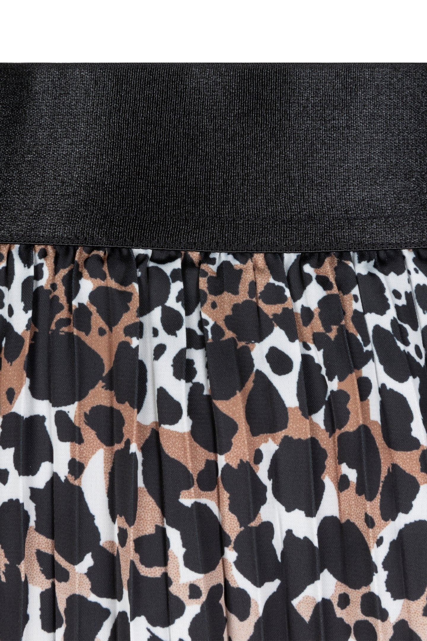 SKIRT PLISSE SCATTERED ILLUSION PRINT 7