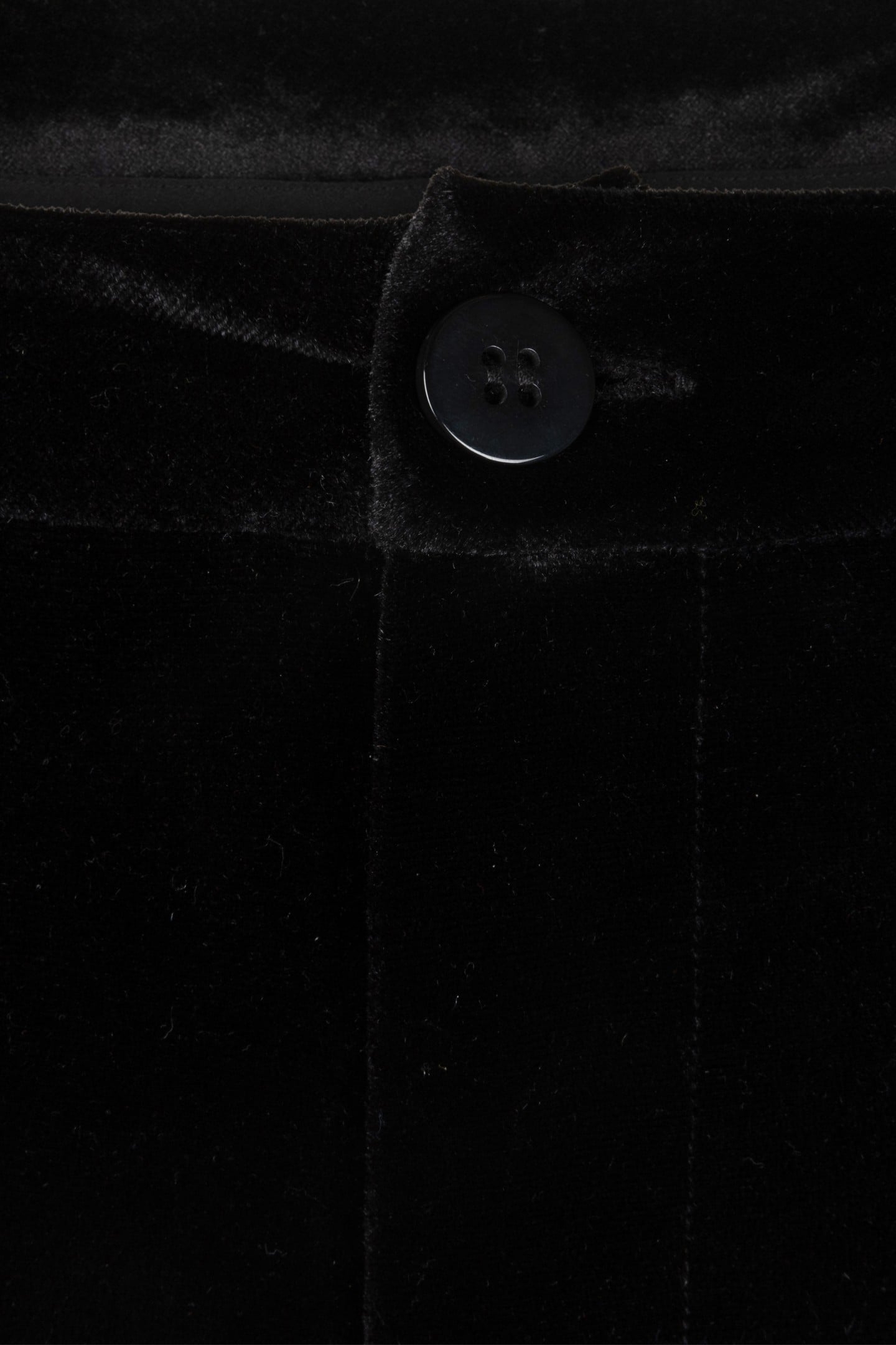 TROUSERS FLAIR VELOURS BLACK 7