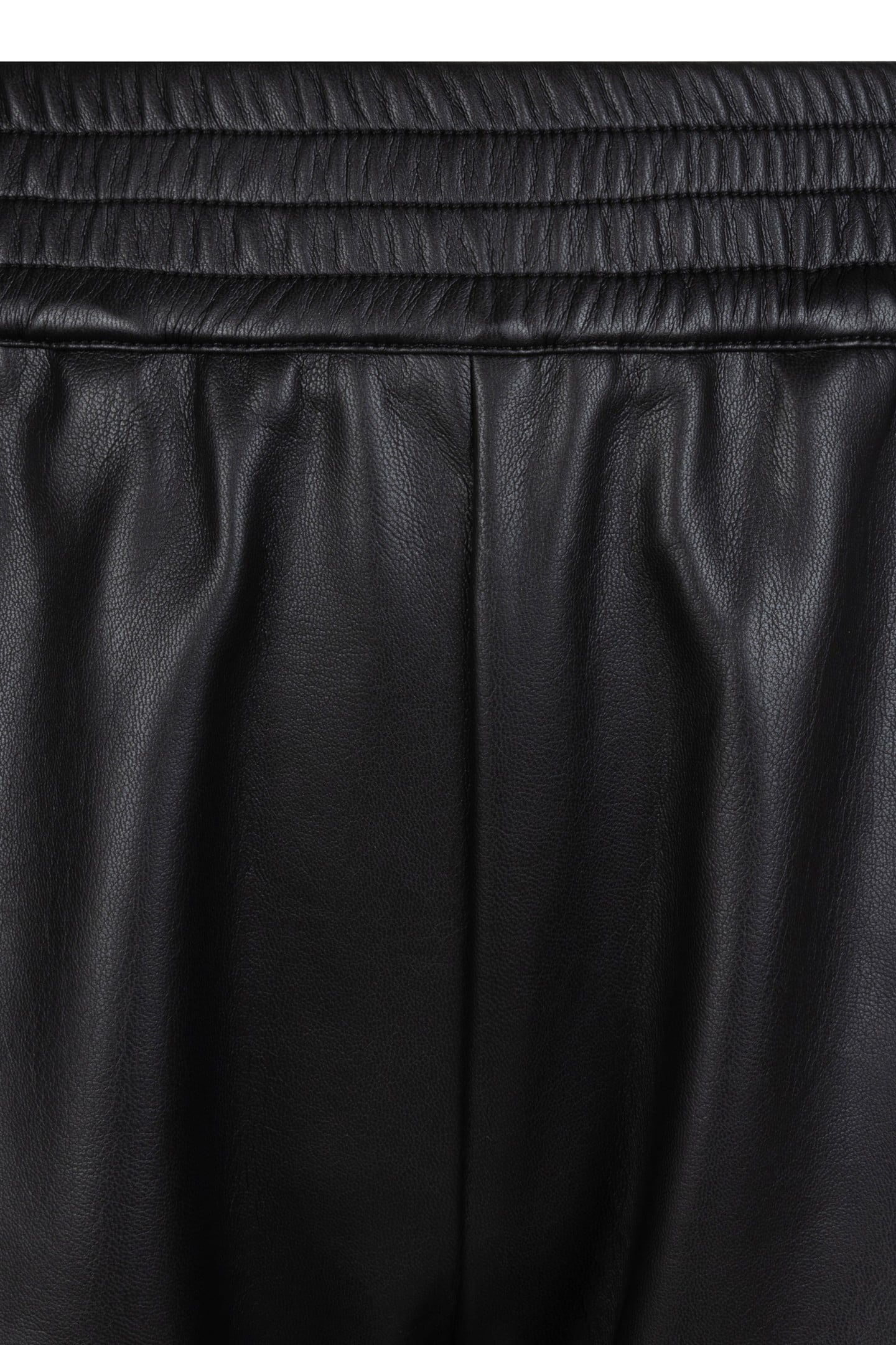 TROUSERS JOGGER PU BLACK 7