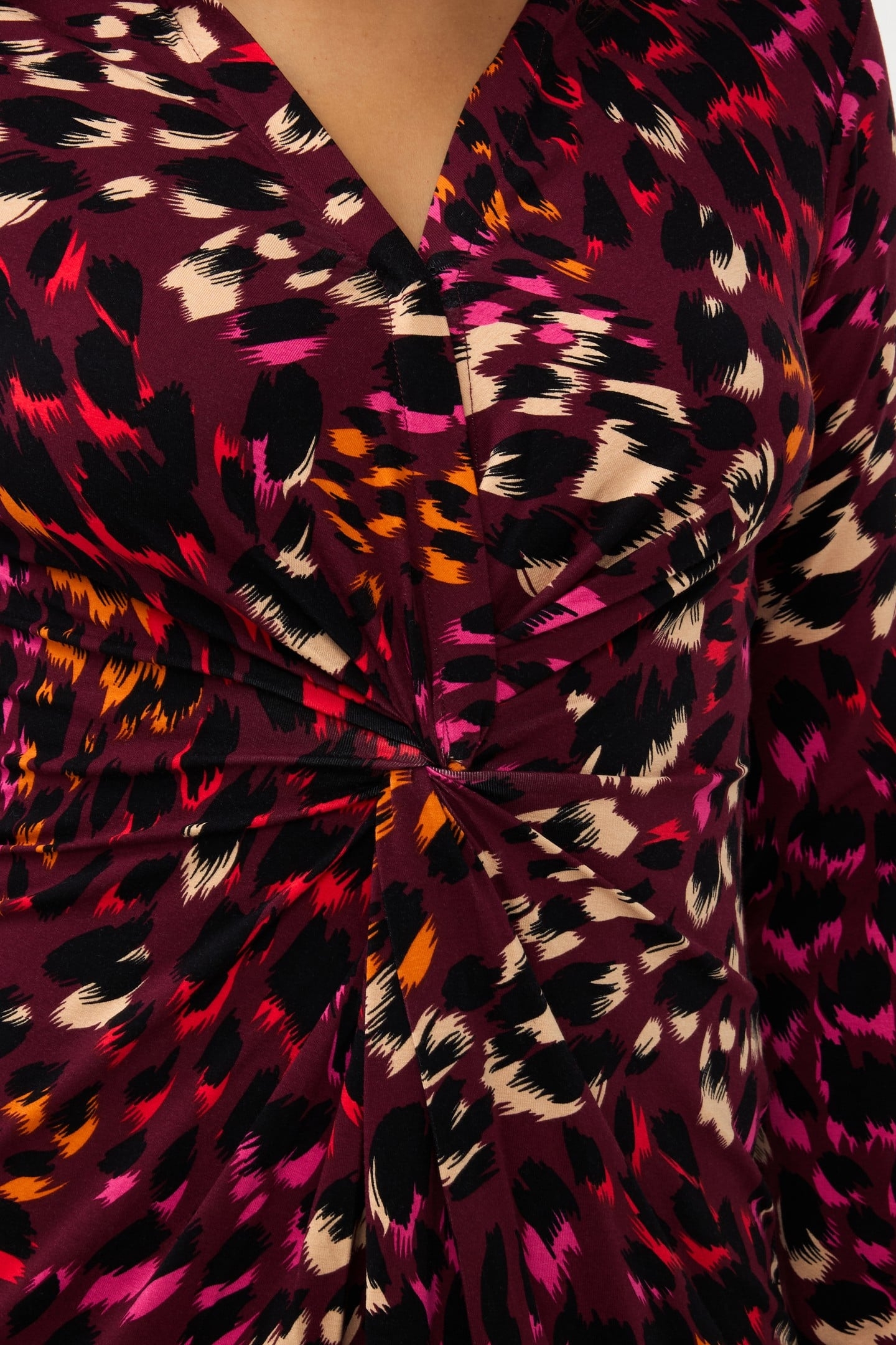 DRESS KNOT FLORAL GEM SJ PRINT 7