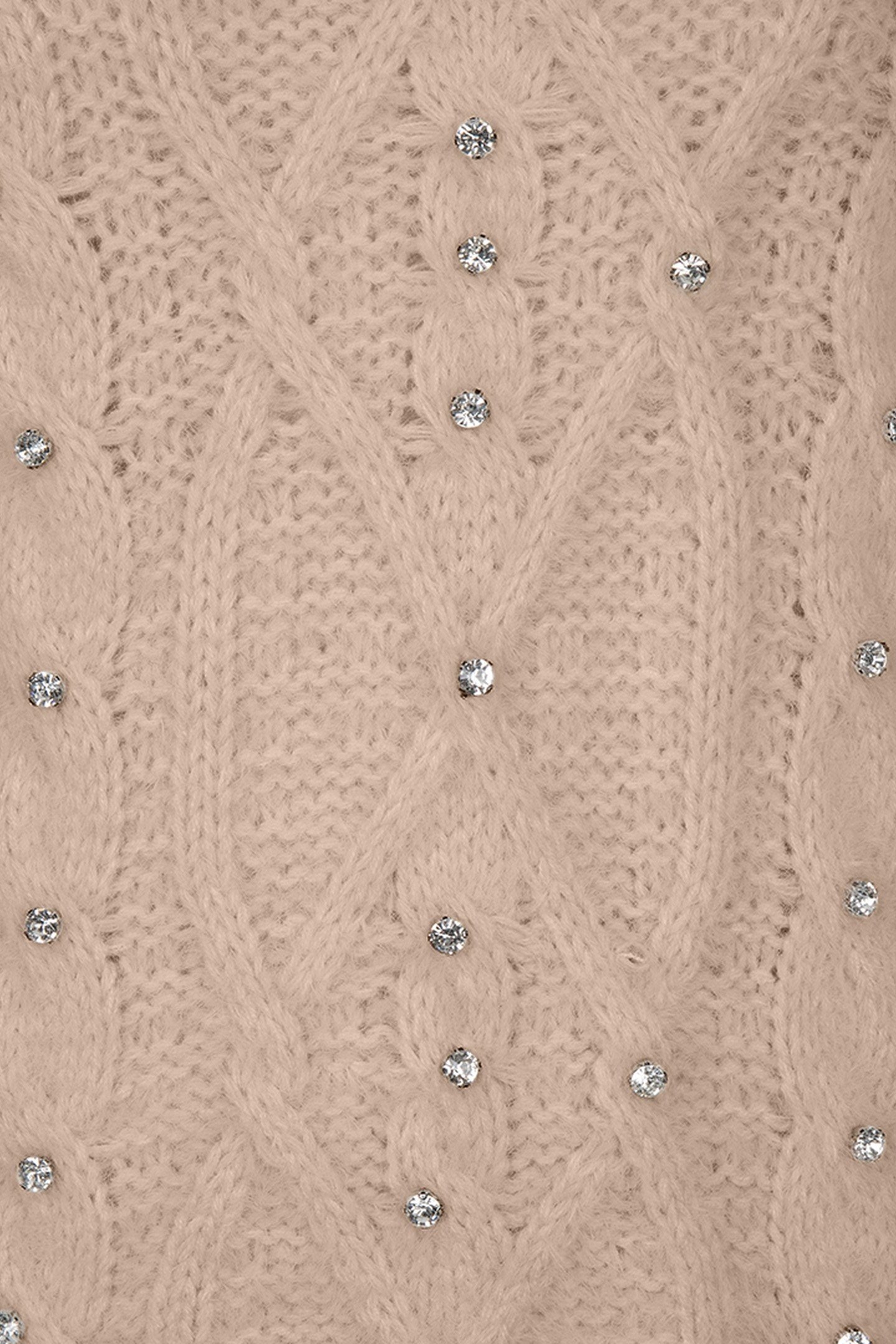 SWEATER CABLE STONES SAND 3