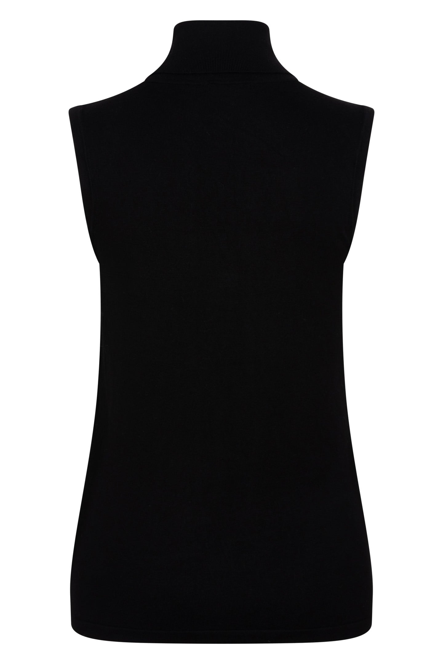 SWEATER SLV/LSS COL BASIC KNIT BLACK 5