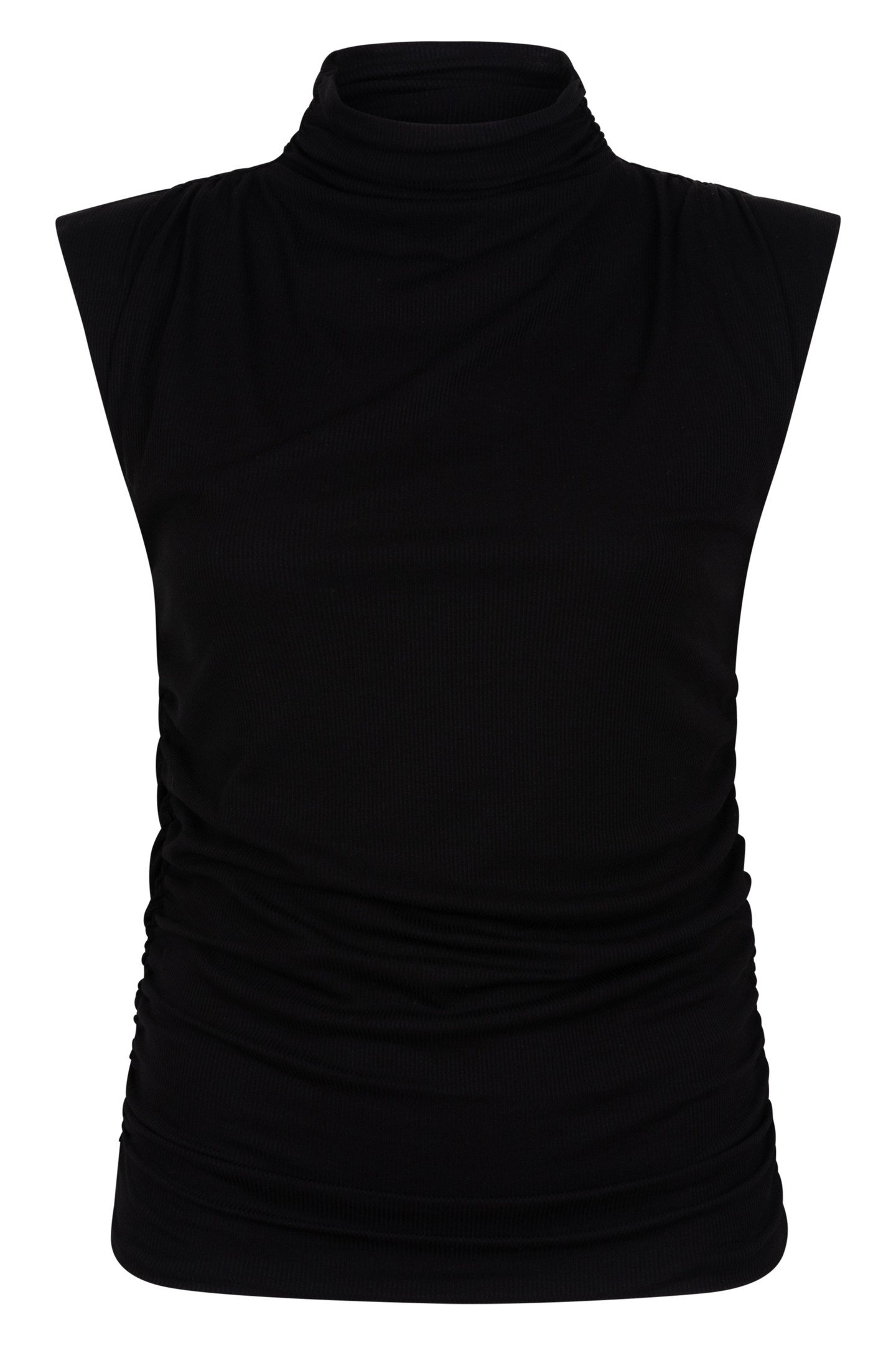 TOP WRINKLES RIB BLACK 4