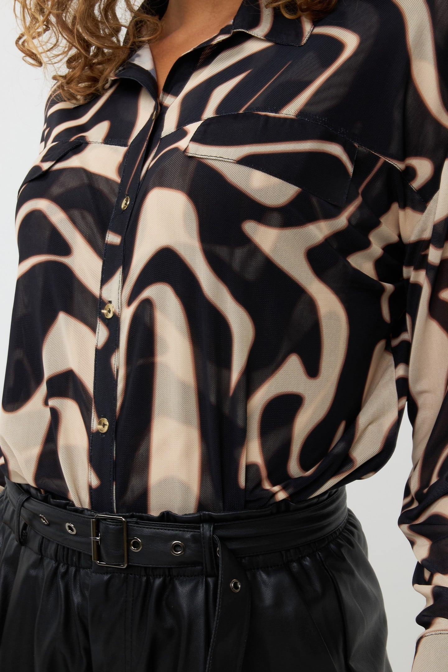 BLOUSE MESH HARMONY PRINT 6
