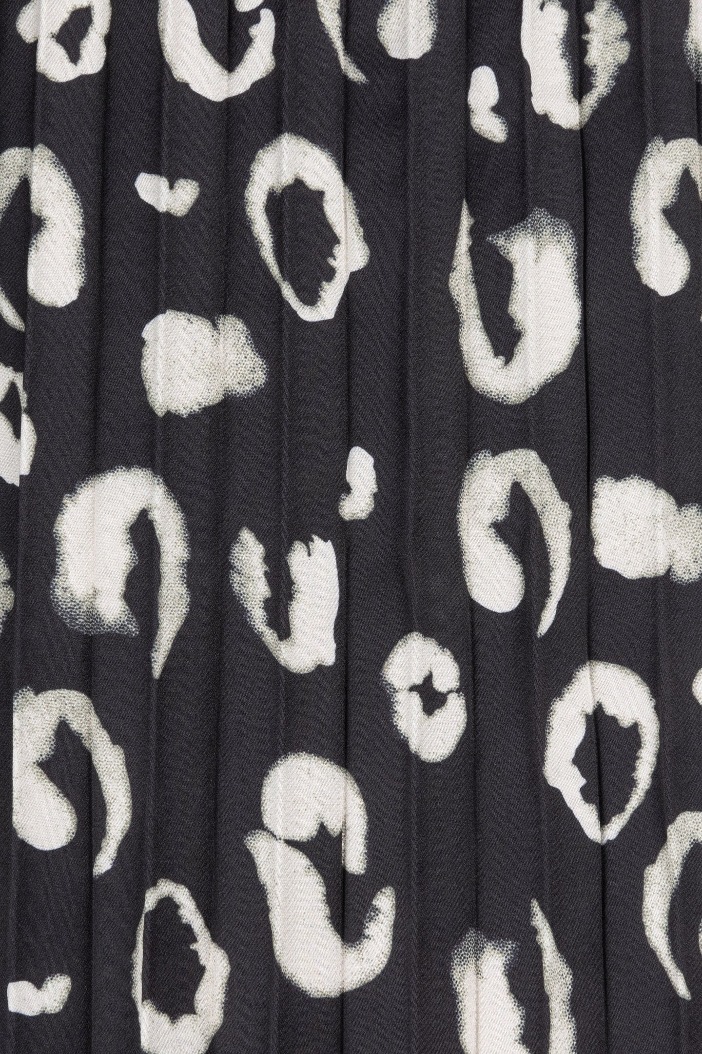 SKIRT PLISSE SATIN WILDERNESS PRINT 7