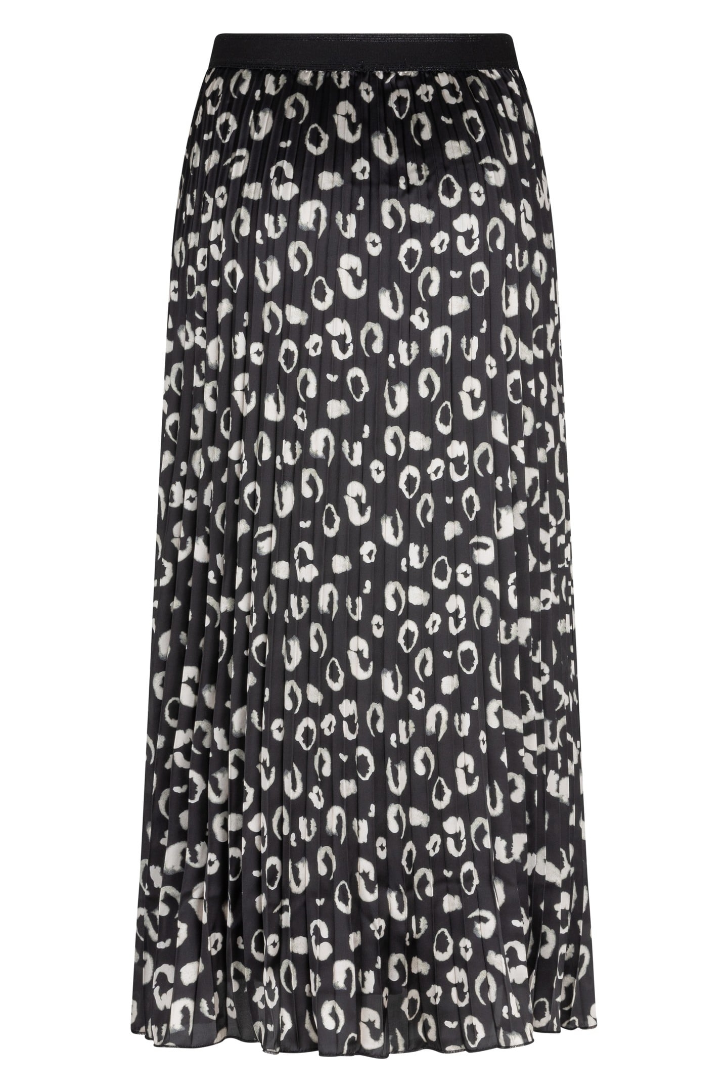 SKIRT PLISSE SATIN WILDERNESS PRINT 5