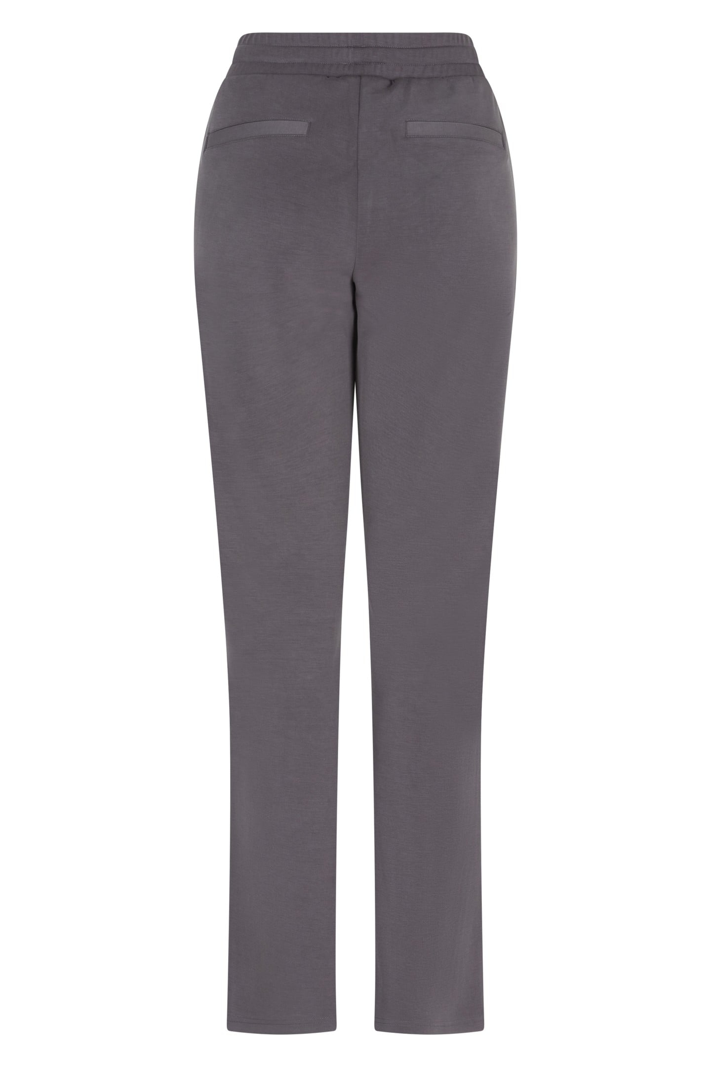 TROUSERS SATIN POCKET MODAL GREY 4