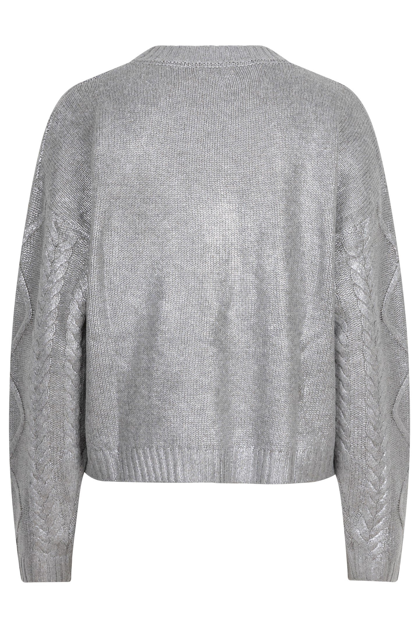 SWEATER CABLE FOIL SILVER 5