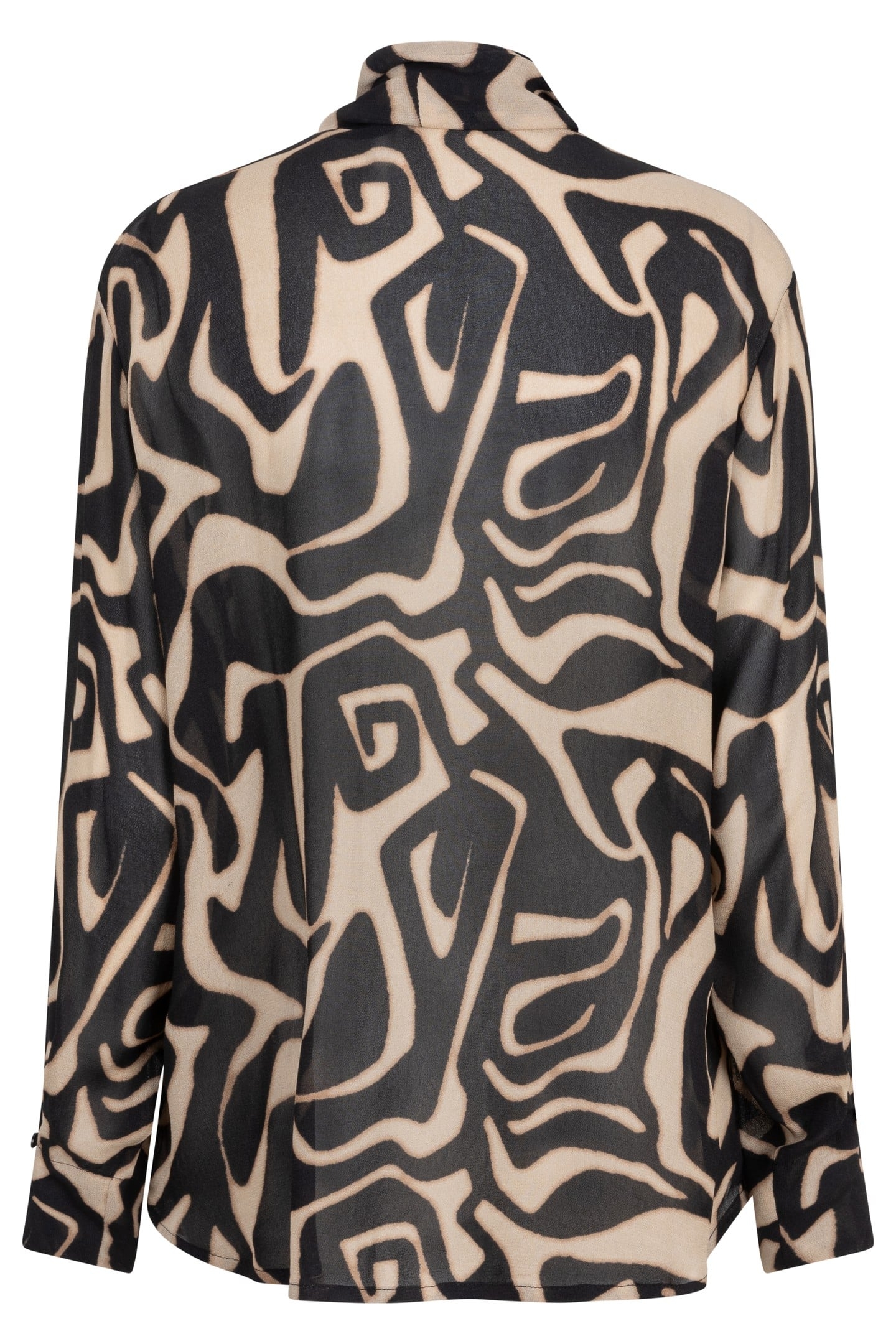 BLOUSE SHAWL COLLAR HARMONY PRINT 5