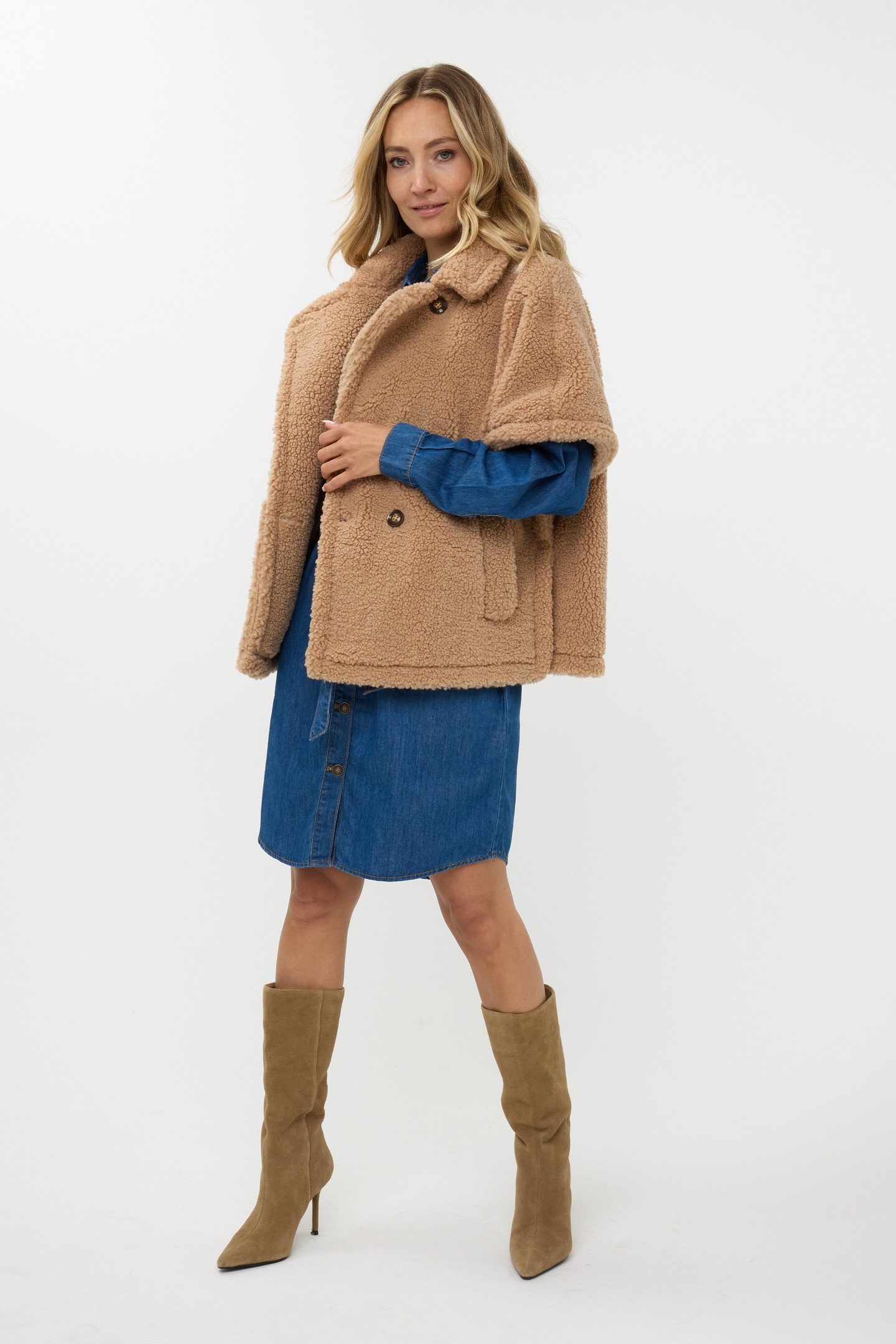 PONCHO TEDDY BRANDY 1