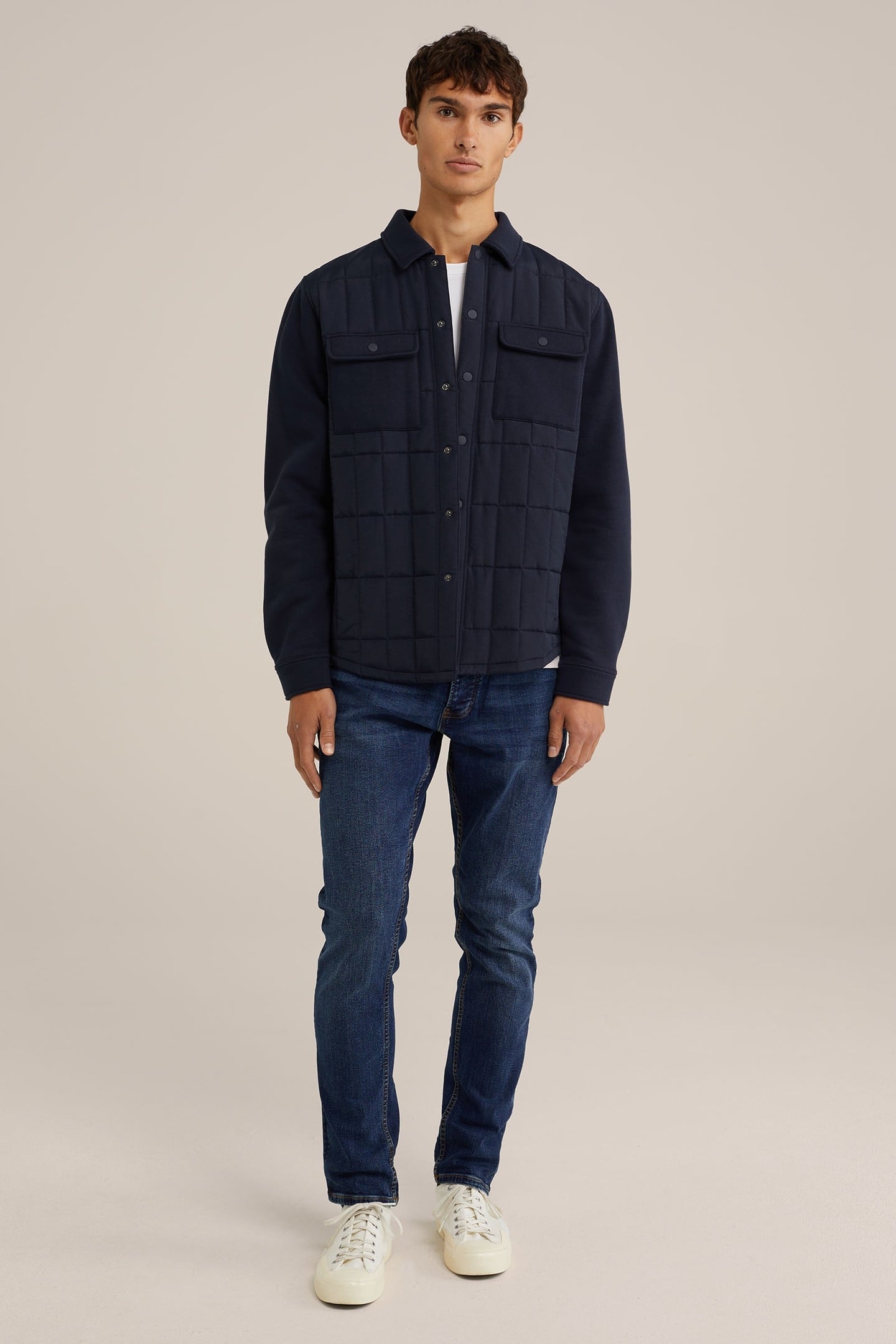 5-POCKET MID WAIST BLUE 1