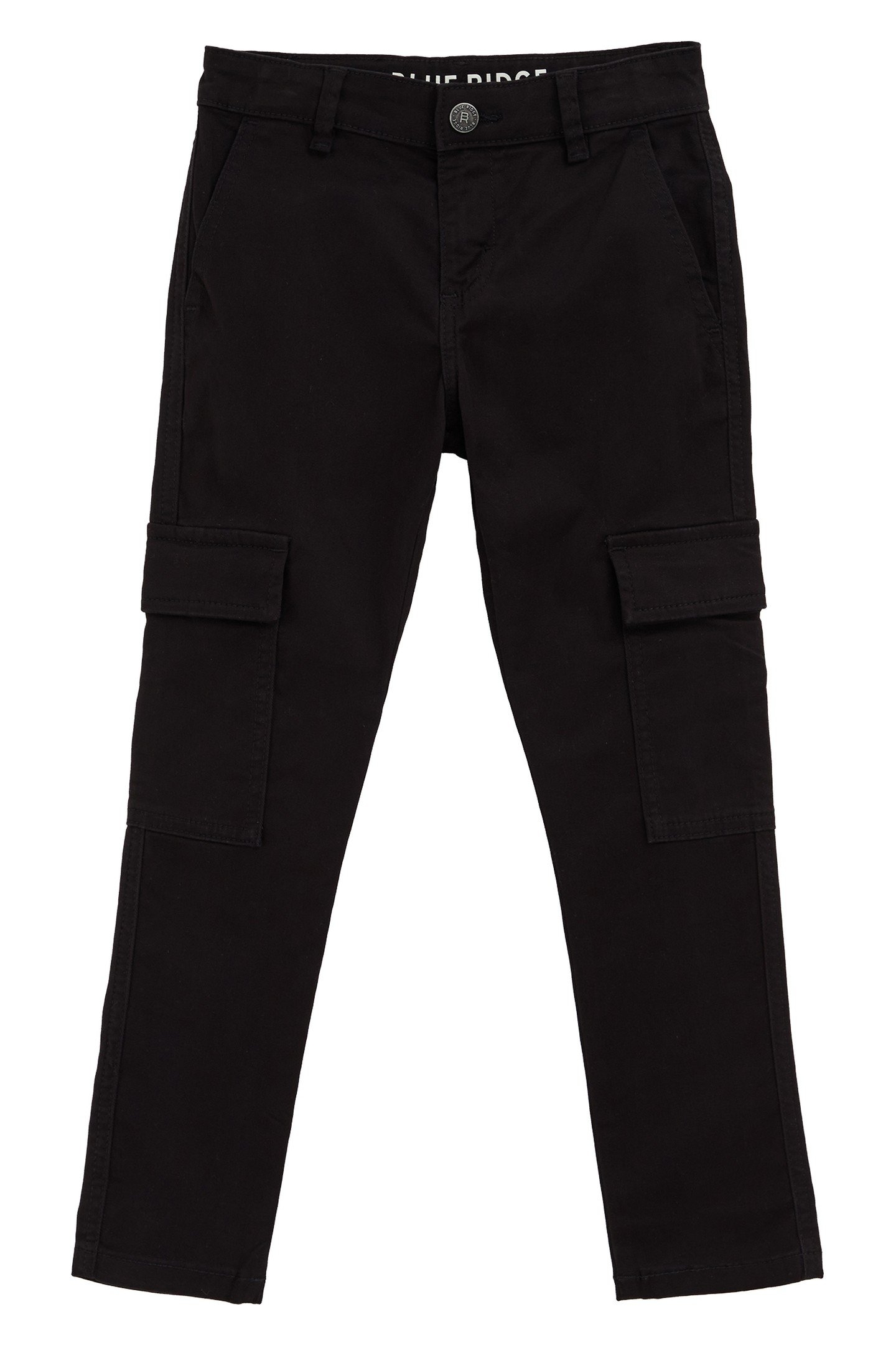 BOYS CARGO PANTS BLACK 5