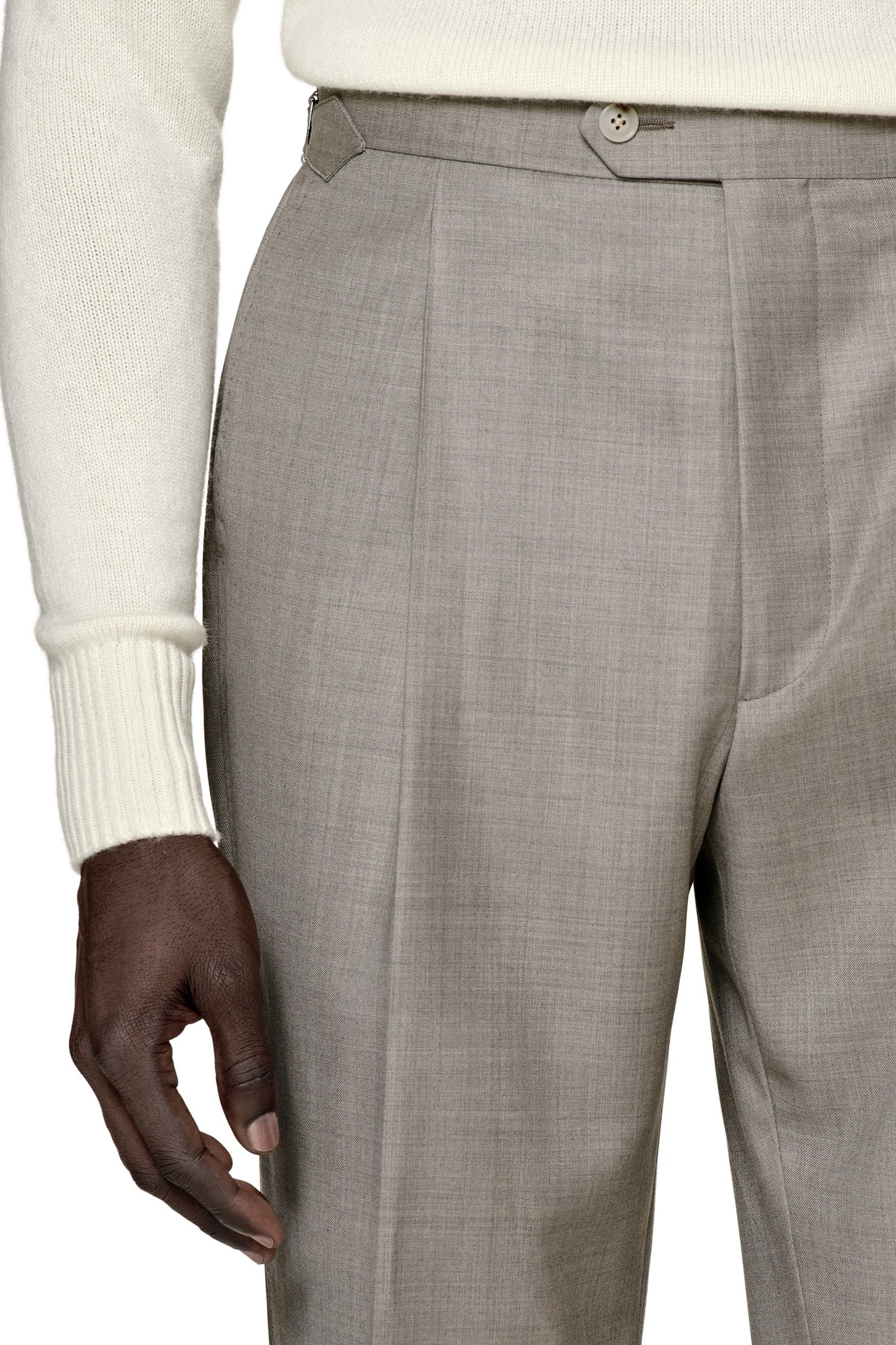 TROUSER-LT BROWN SAND 4