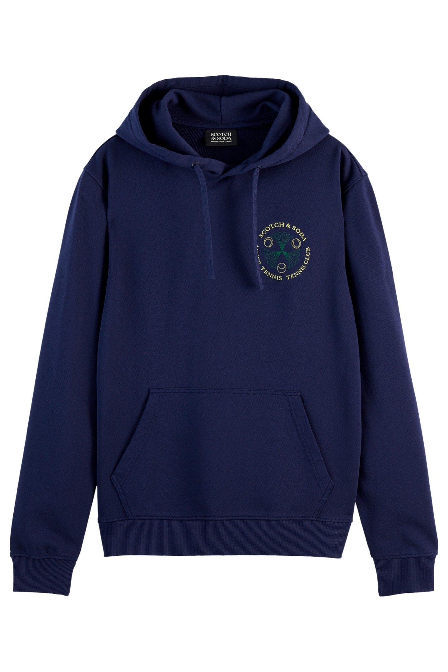 FRONT AND BACK ARTWORK HOODIE NAVY 2