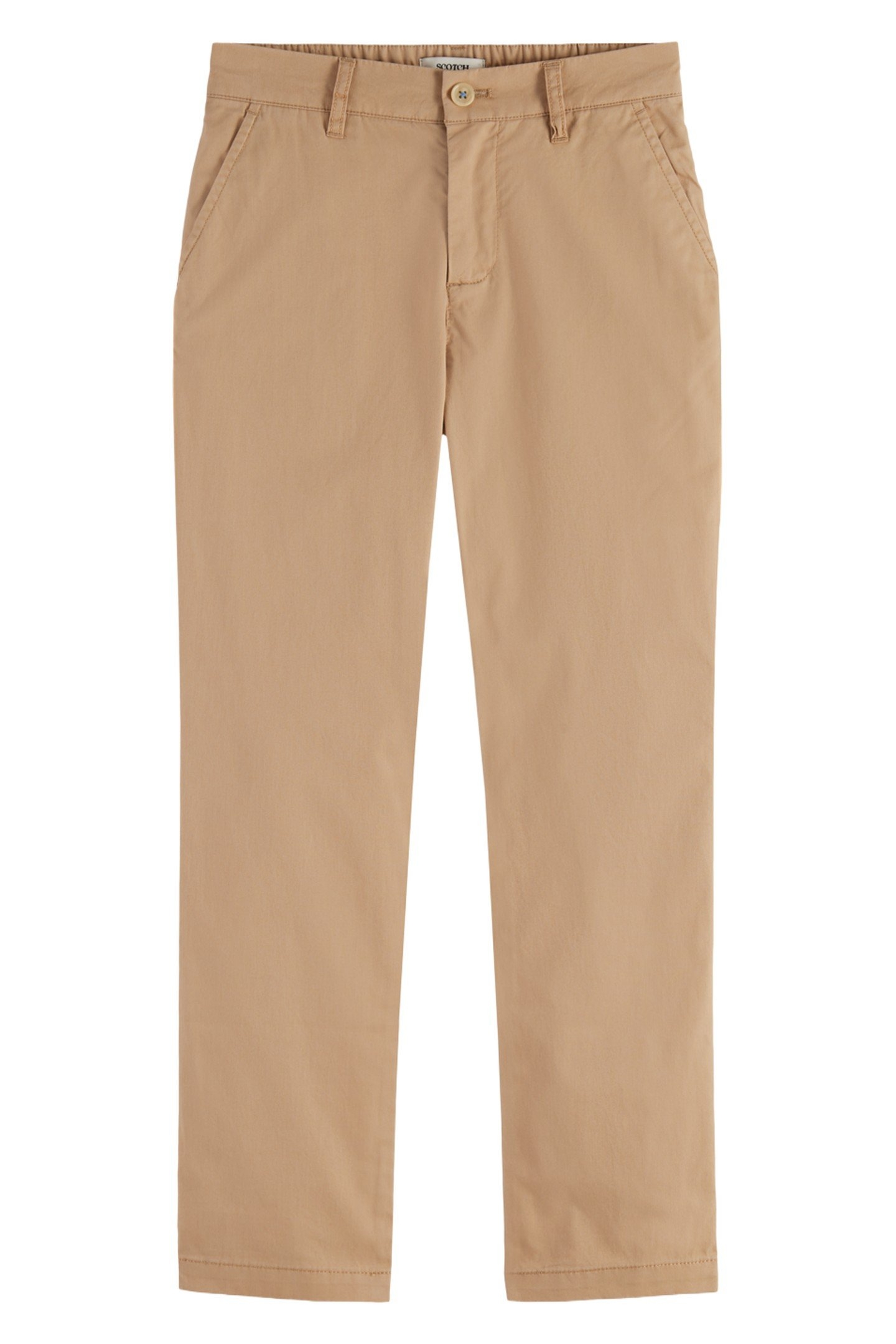BOYS CLASSIC LOOSE-TAPERED CHINO SAND 1