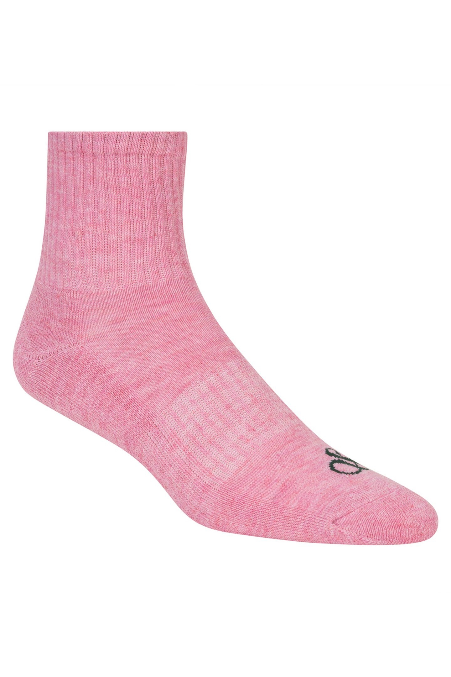 6PK WOMENS 1/2 TERRY LOW CREW IVORY 5