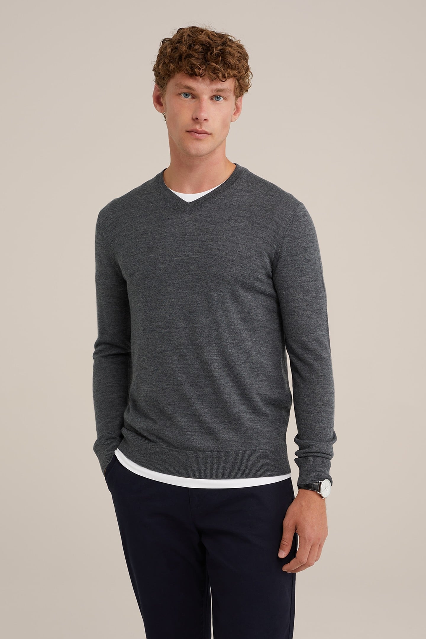 PULLOVER BLENDED DARK GREY 2