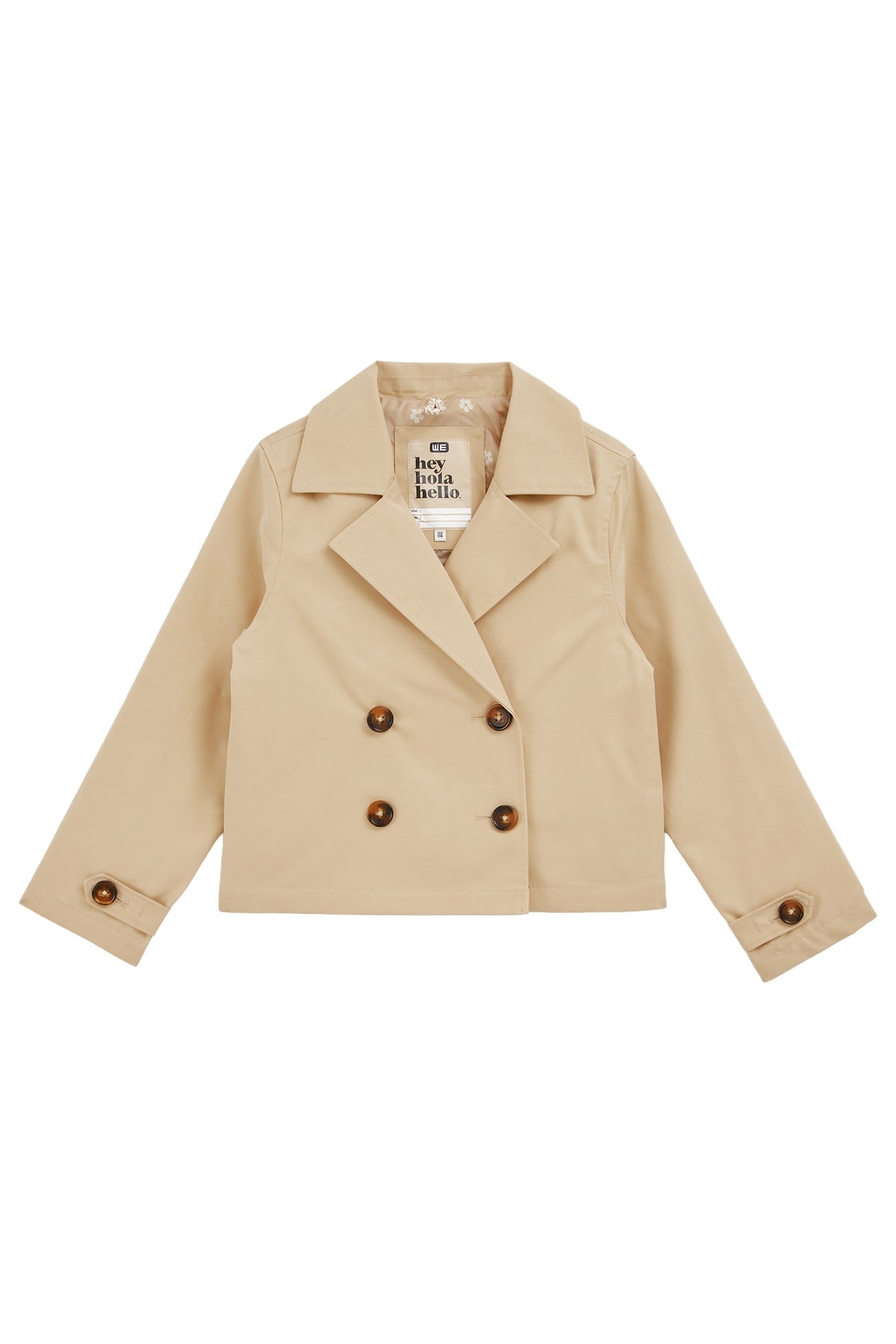 GIRLS TRENCHCOAT BEIGE 4