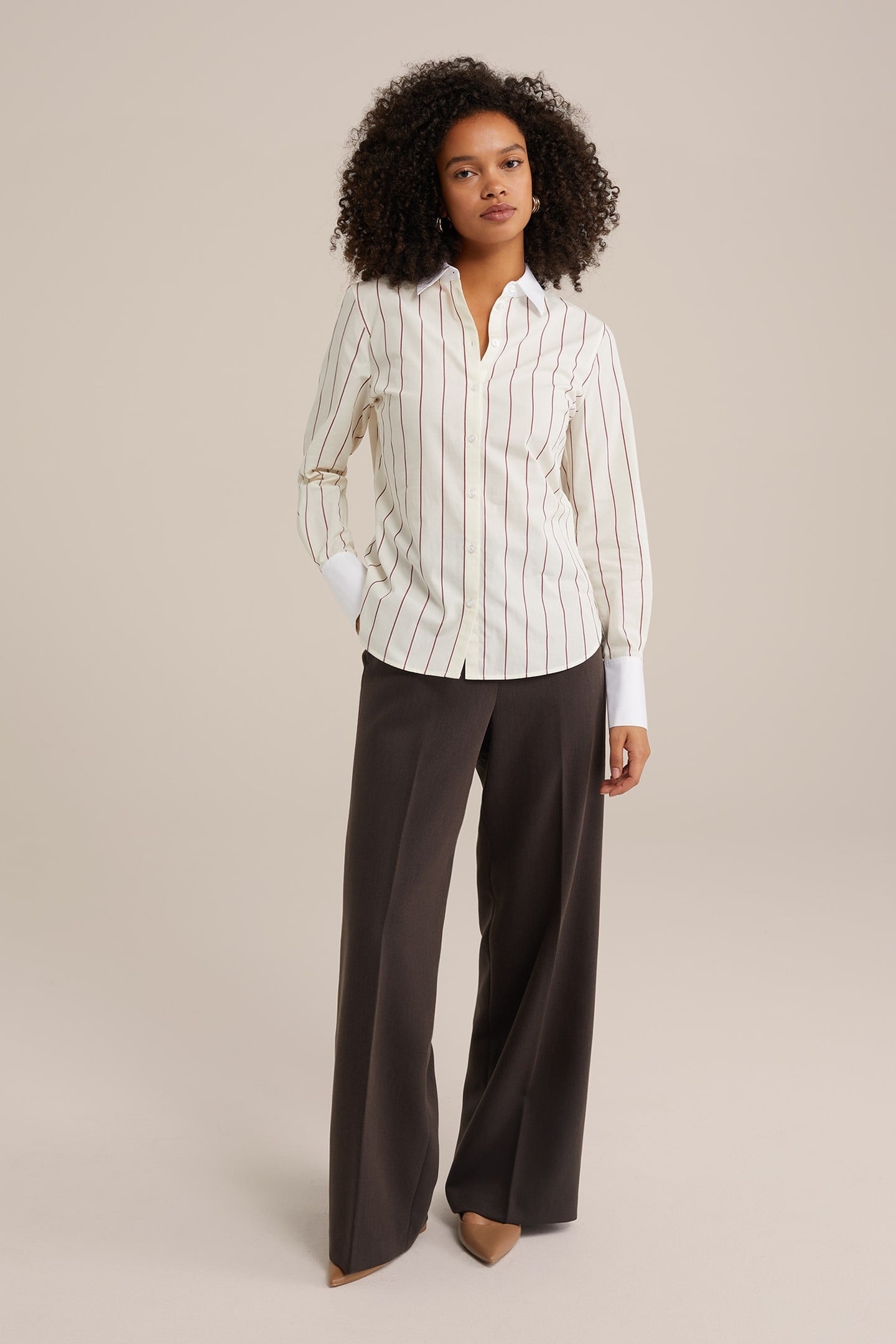 BLOUSE BURGUNDY RED 2