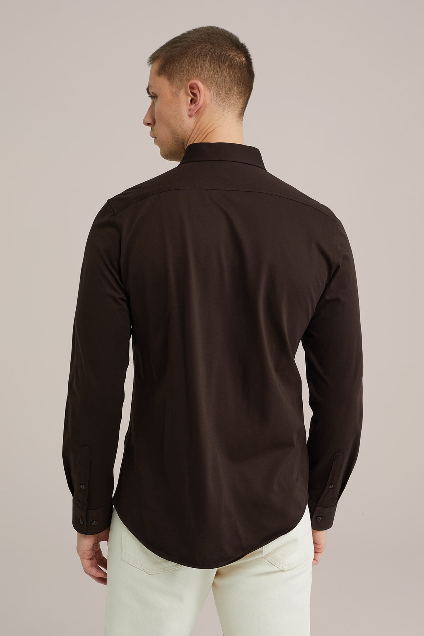 SHIRT DARK BROWN 3