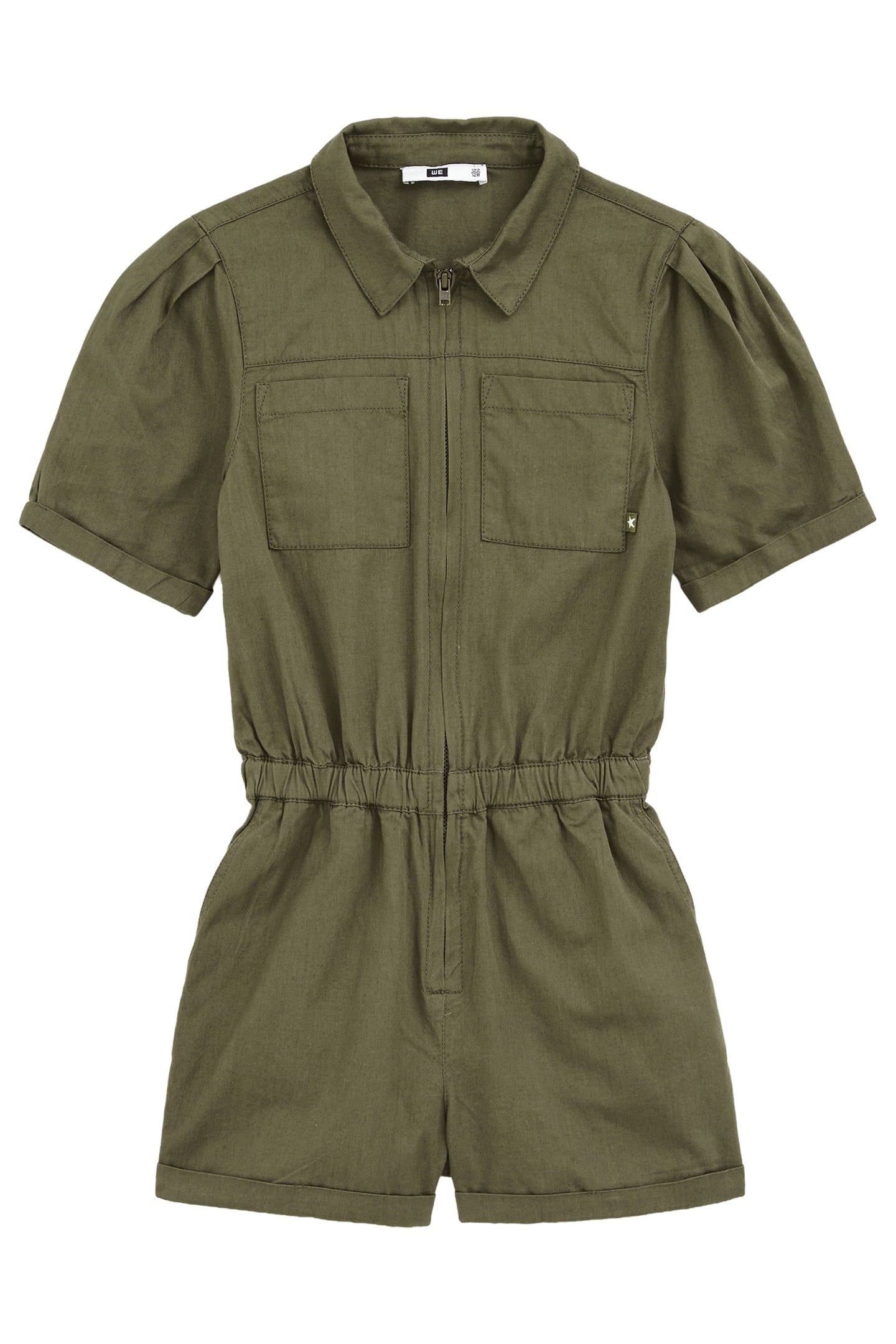 GIRLS JUMPSUIT ARMY GREEN 3