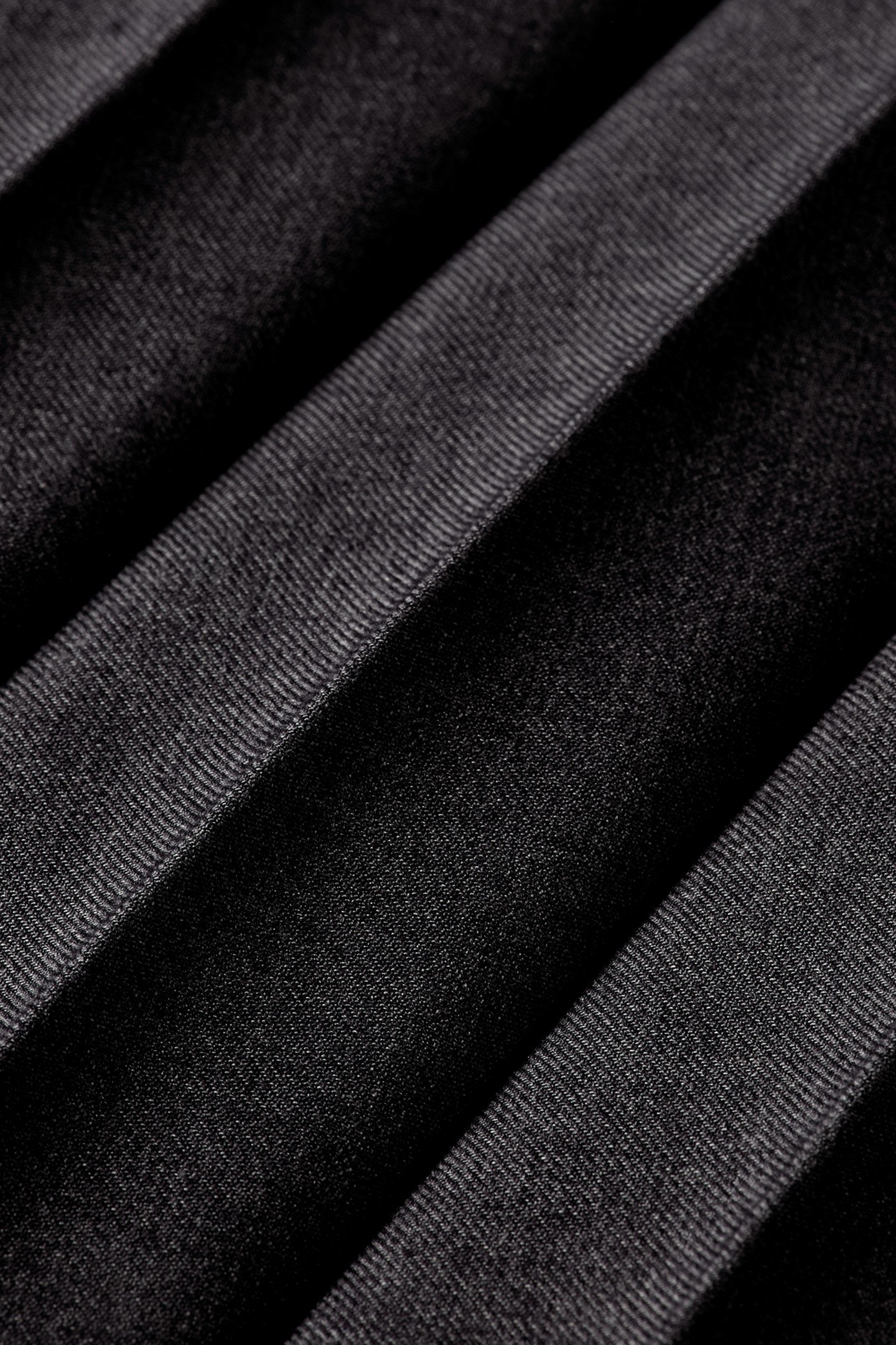 TAILORED PLEATED SKIRT CHARCOAL 3