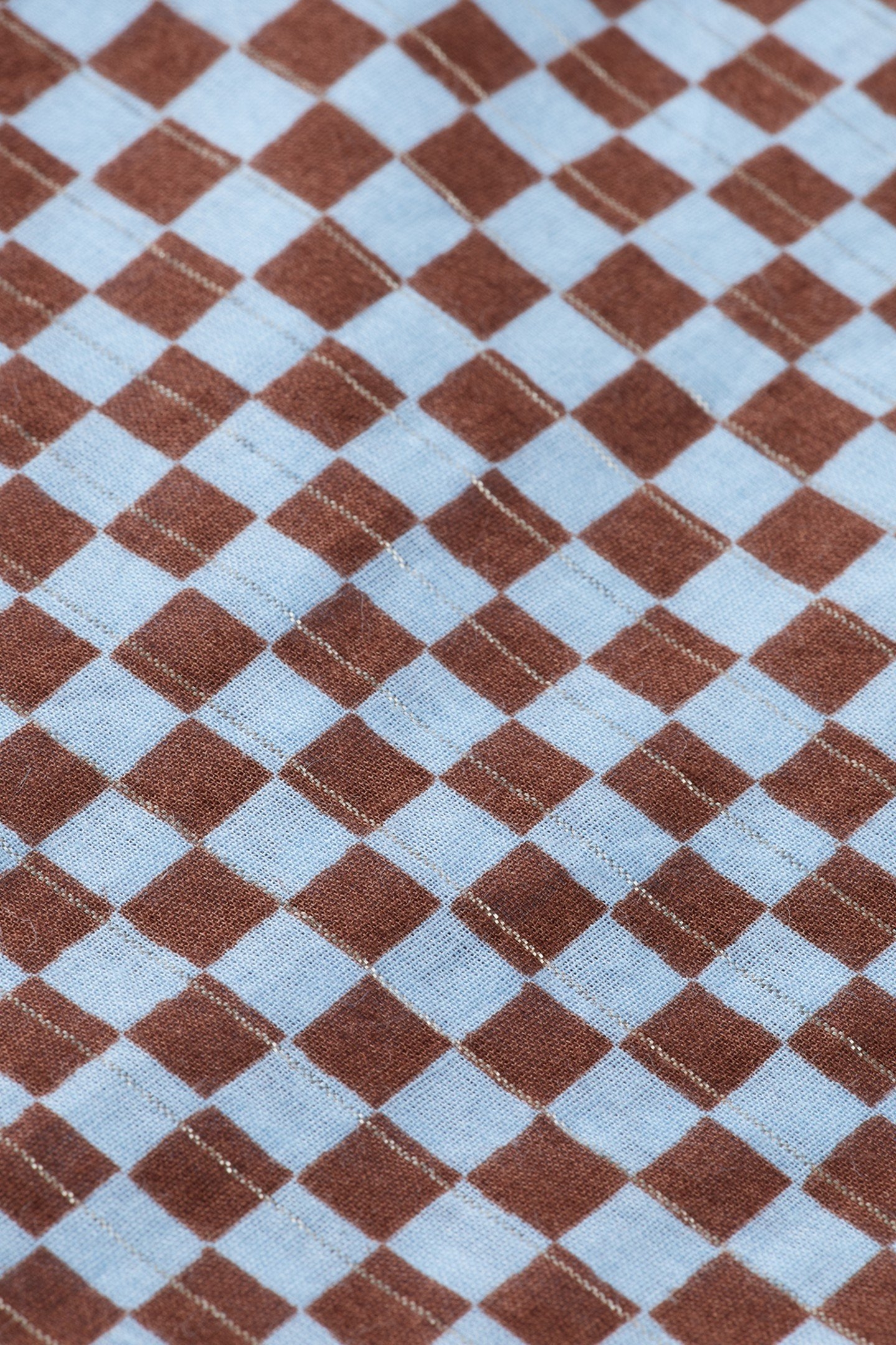 BOW DETAILS TOP BLOCK PRINT 8