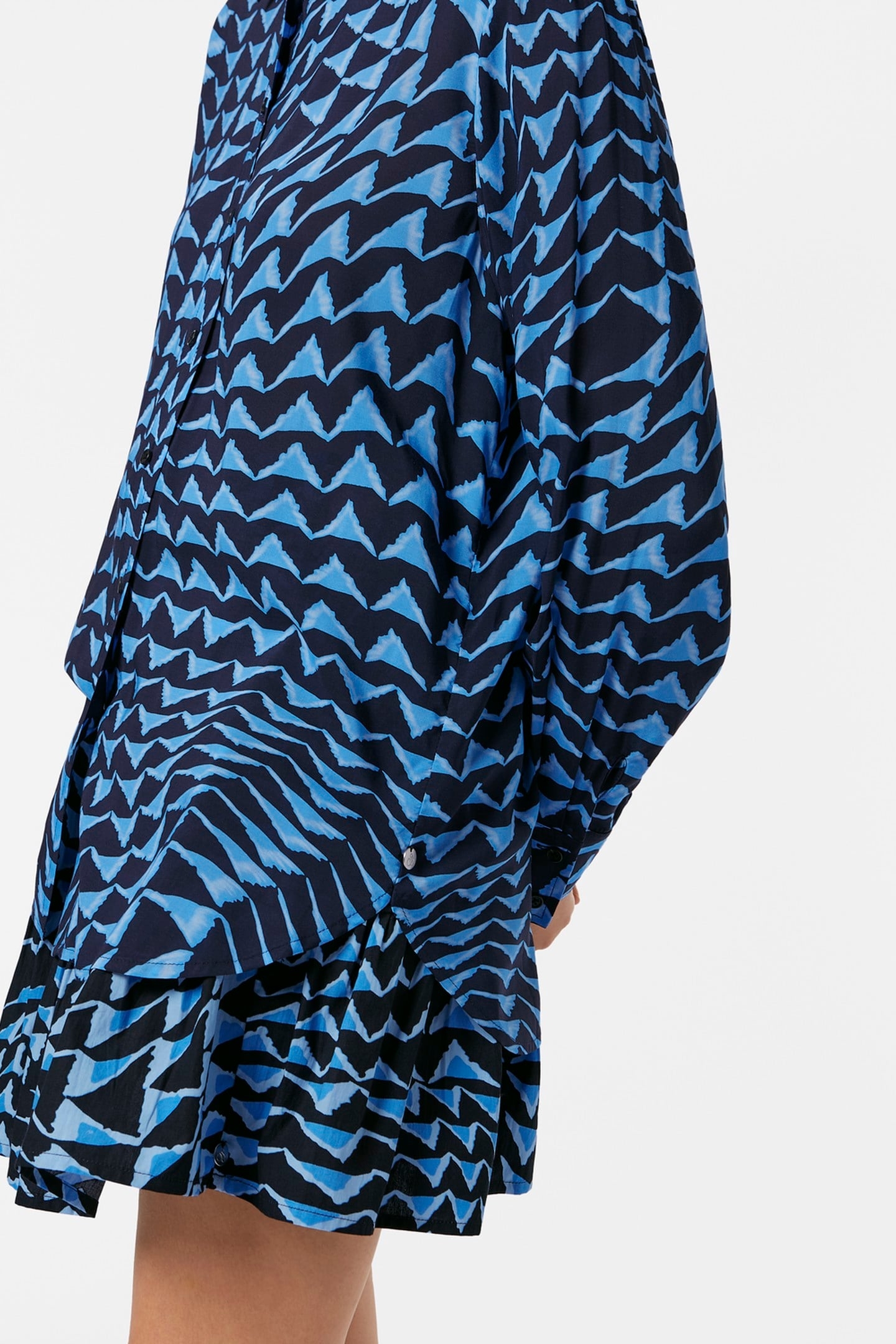 PRINTED RELAXED FIT SHIRT HOUSE OF MIRRORS BLUE 6