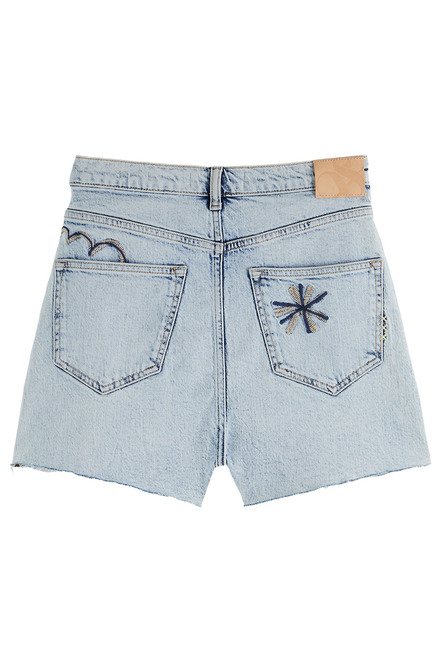 THE RAY CUT OFF DENIM SHORT  SPRING LIGHTS 7