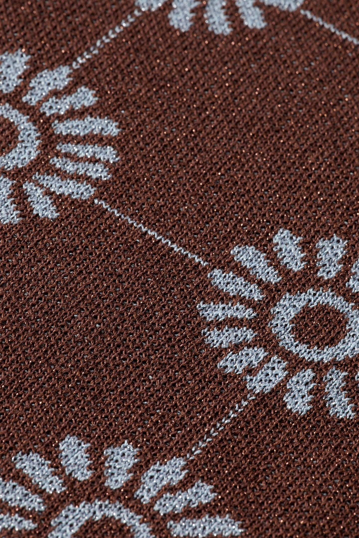 JACQUARD KNITTED SHORTS COLD BREW 6