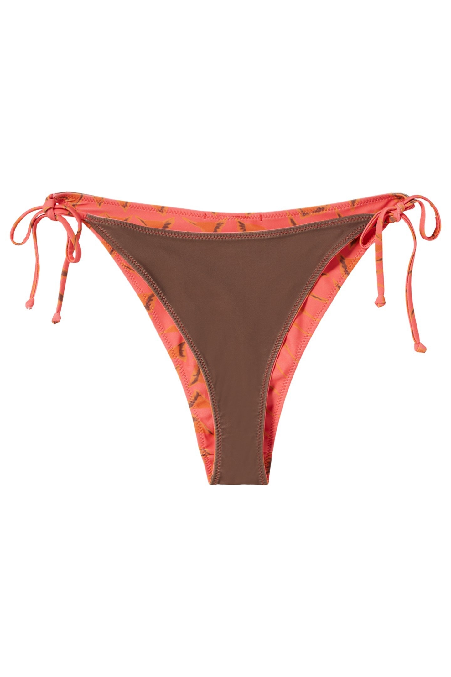 REVERSIBLE PRINTED BIKINI BOTTOM HOUSE OF MIRRORS PINK 6