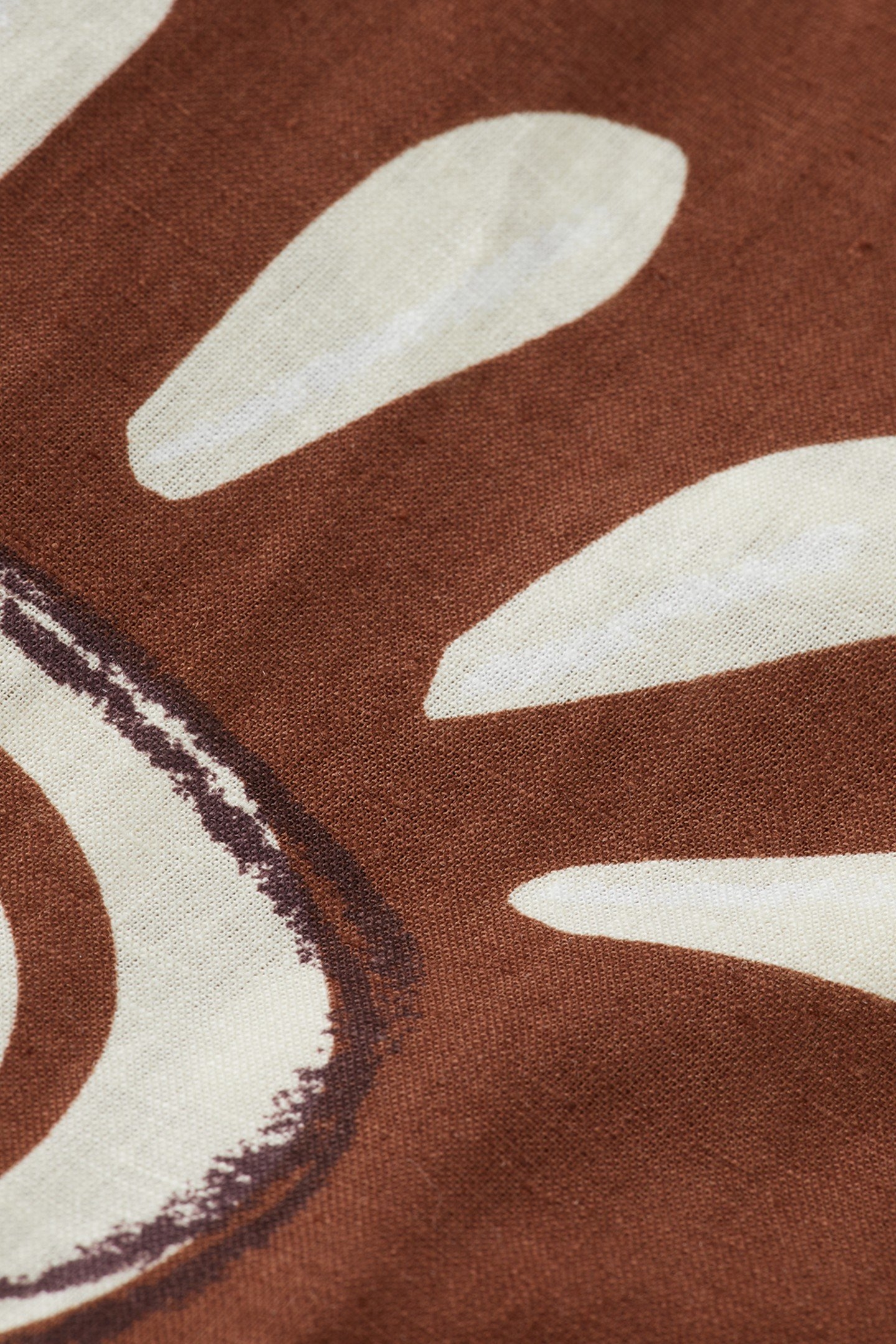 LINEN UTILITY PLAYSUIT INKY SUN BROWN 5