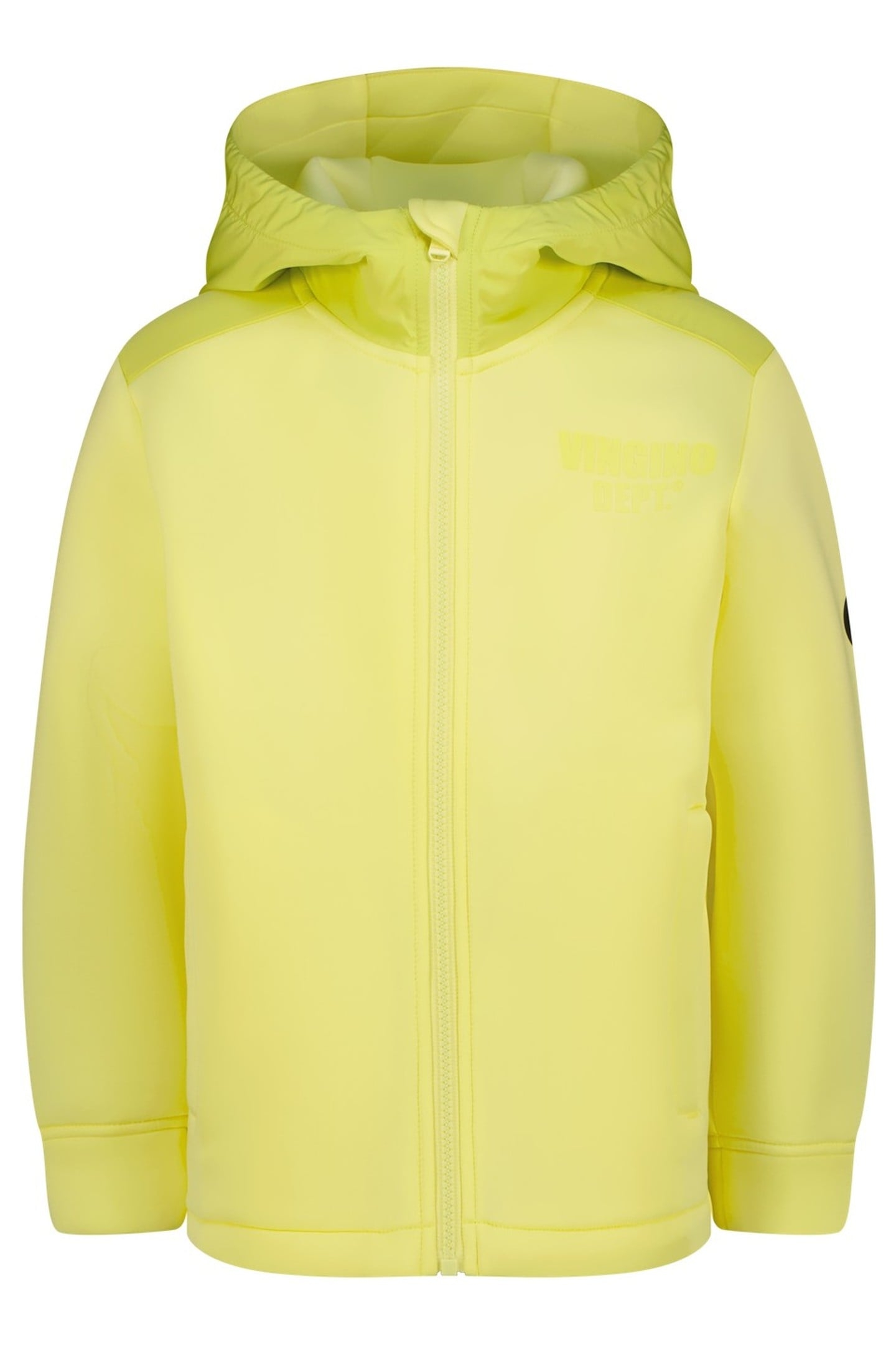 BOYS THERSO JACKET OUTDOOR PALE LIME YELLOW 1